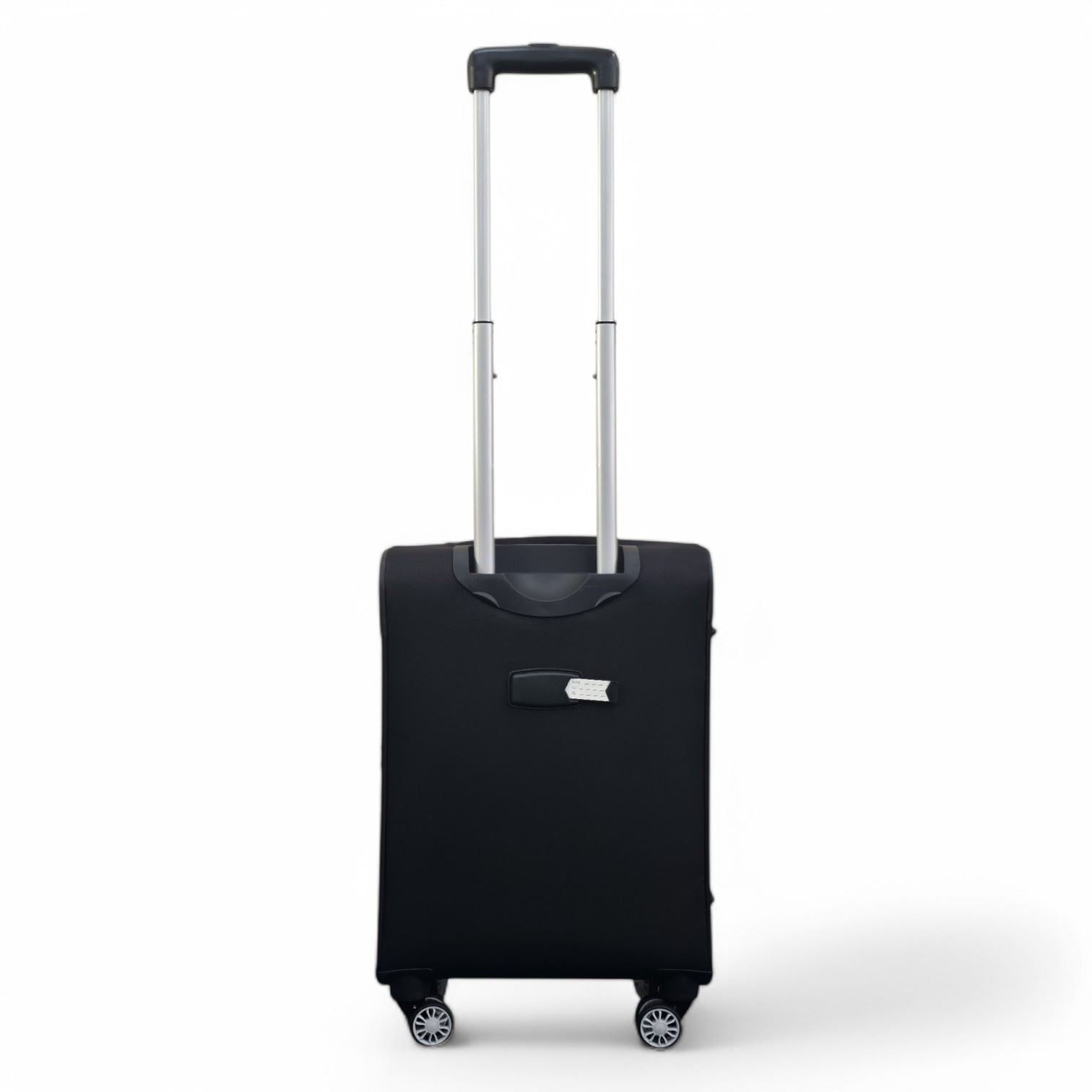 Forbes Cabin Soft Shell Suitcase in Black