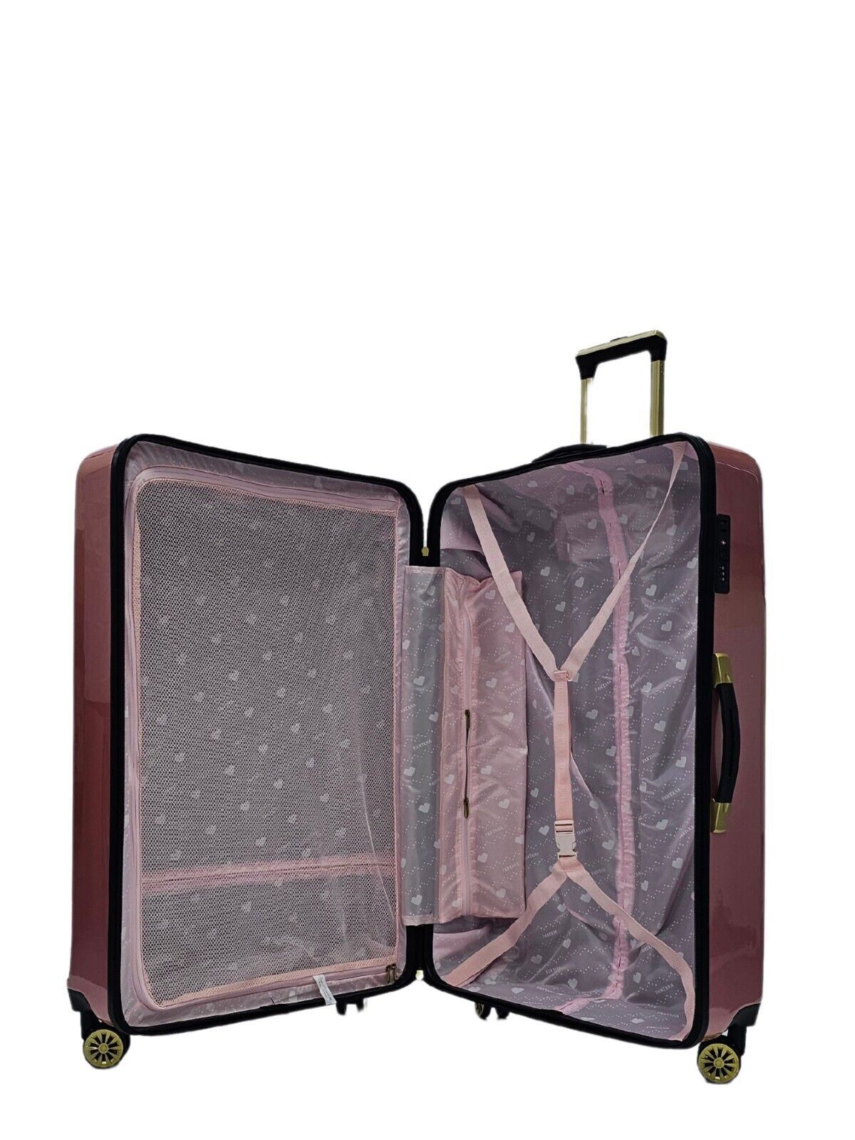 Butler Extra Large Hard Shell Suitcase in Pink