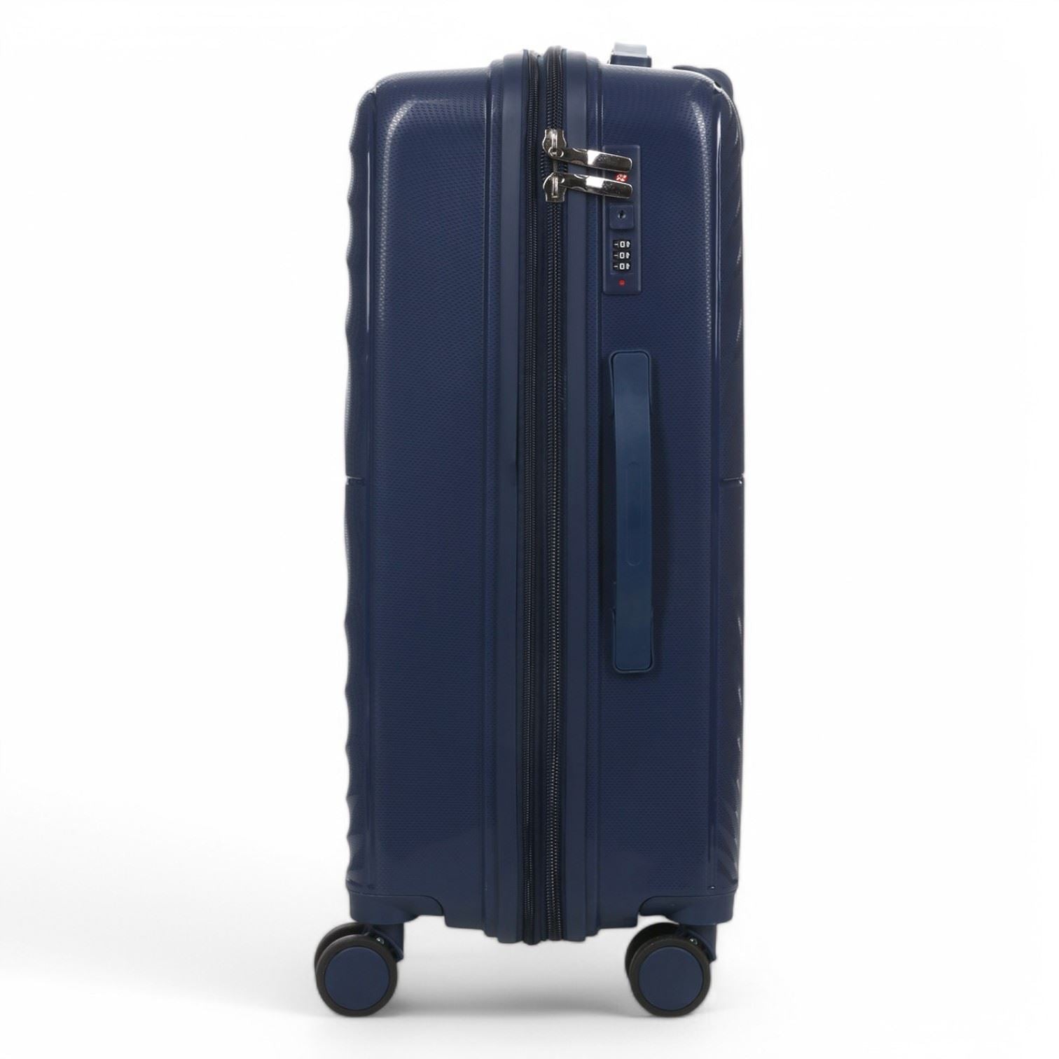 Balranald Medium Hard Shell Suitcase in Dark Blue