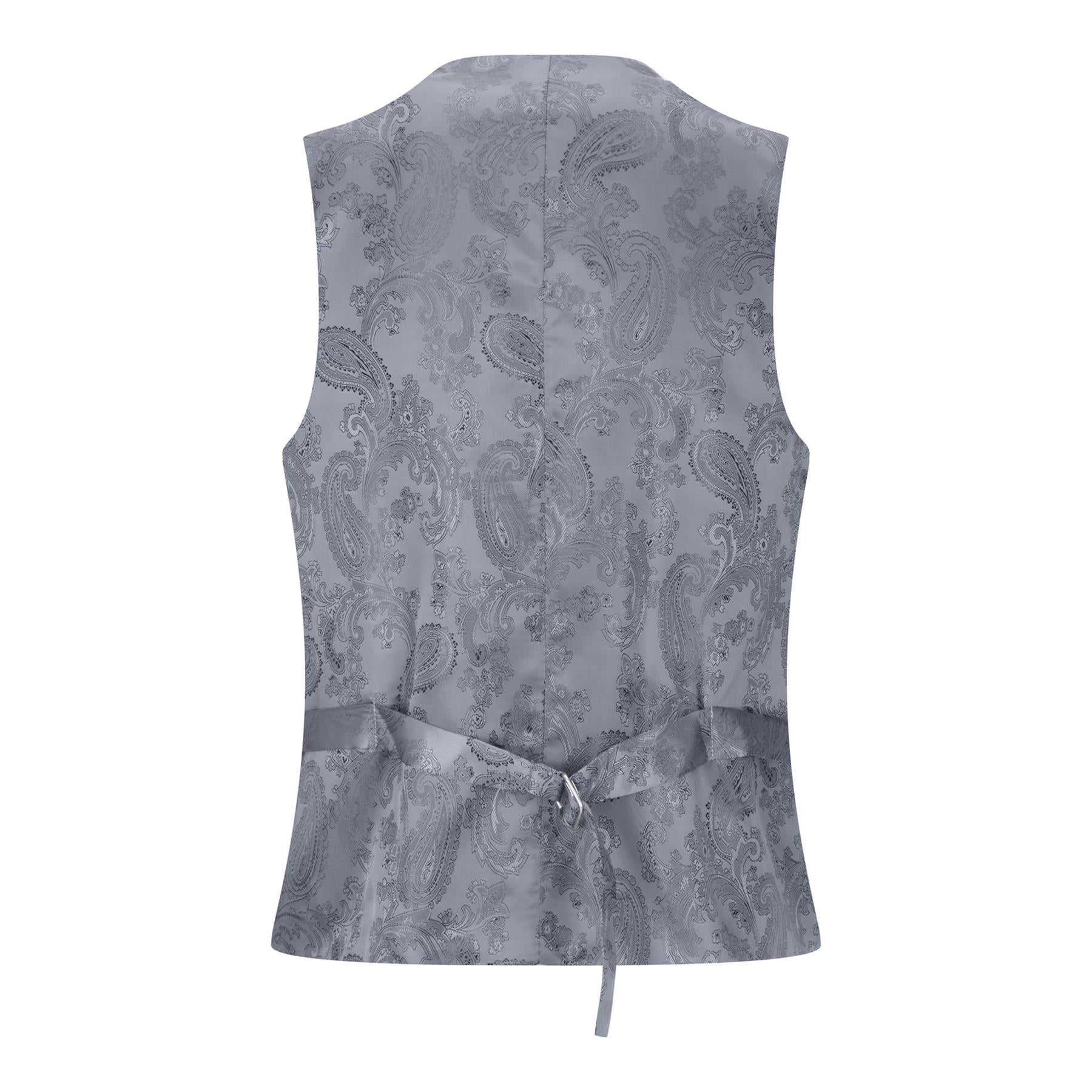 Boys 3 Piece Charcoal Grey Classic Retro Suit