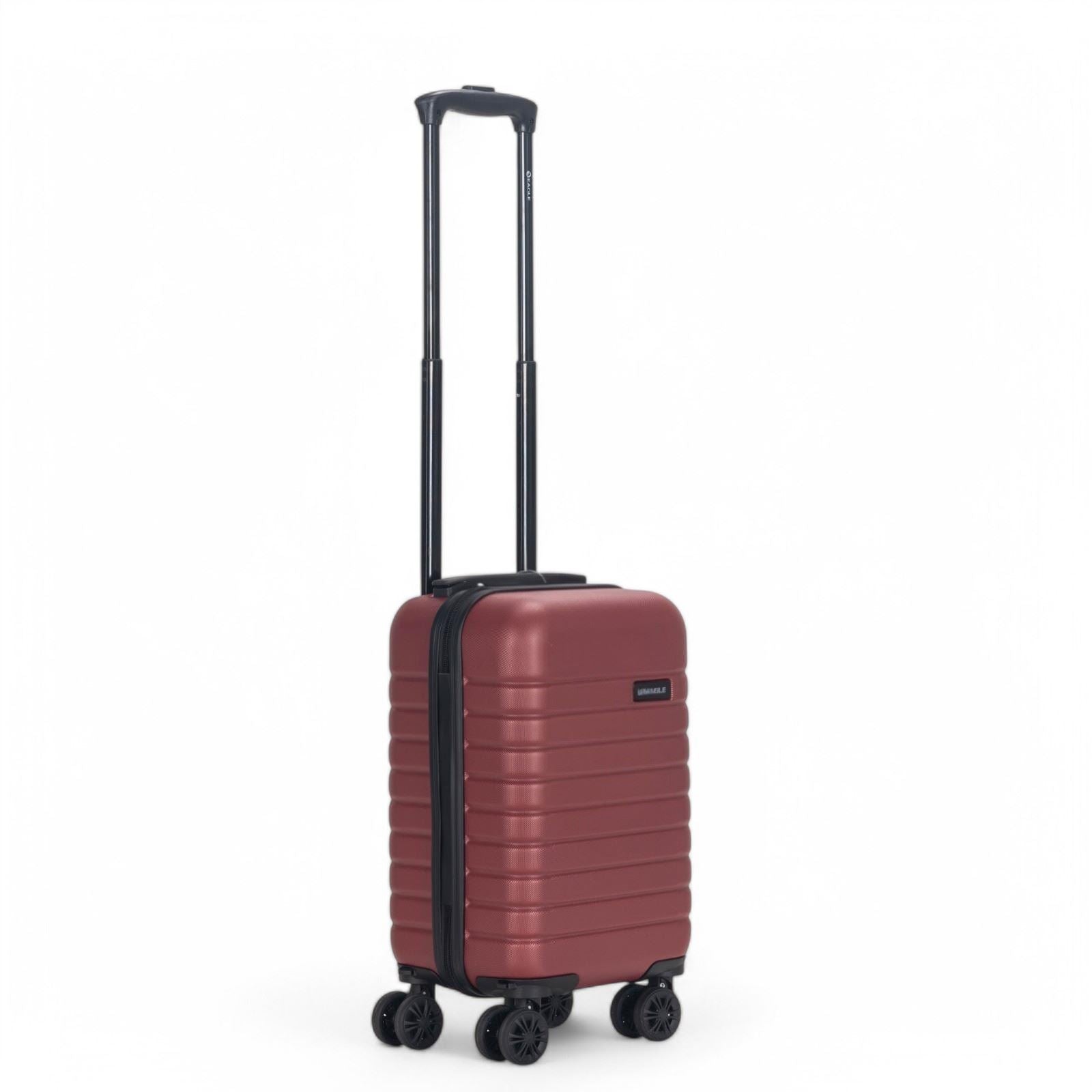 Koga Underseat Hard Shell Suitcase in Burgundy