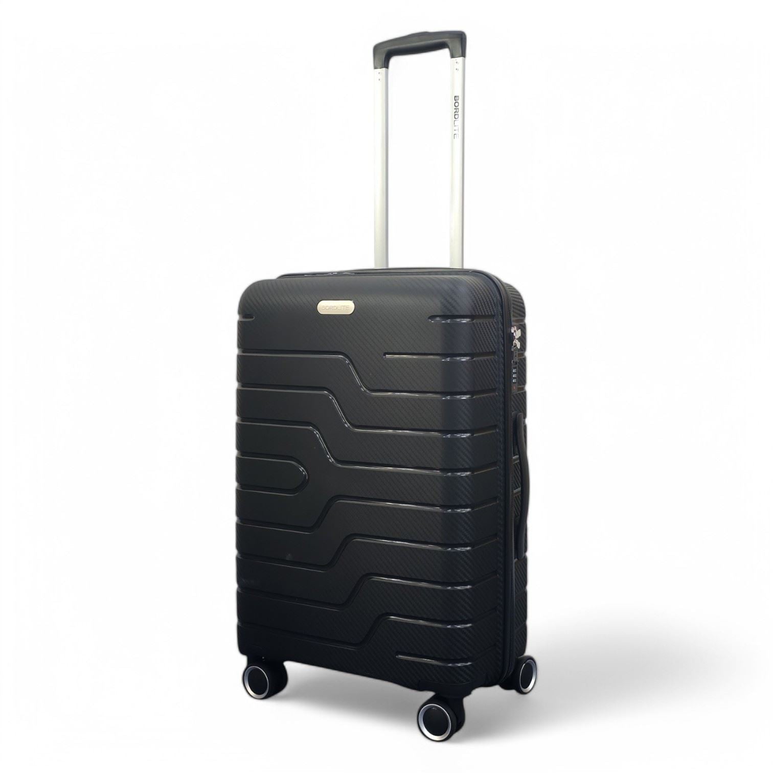 Kariya Medium Hard Shell Suitcase in Black
