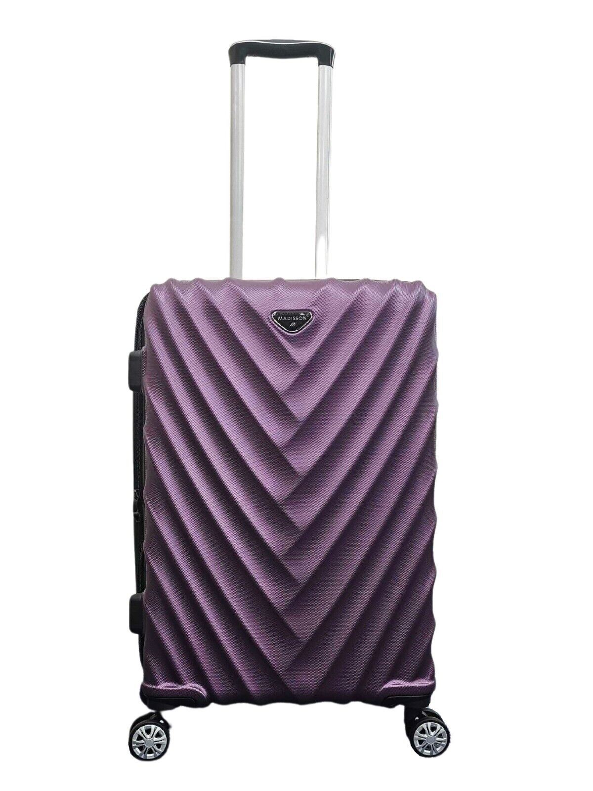 Chatom Large Hard Shell Suitcase in Purple