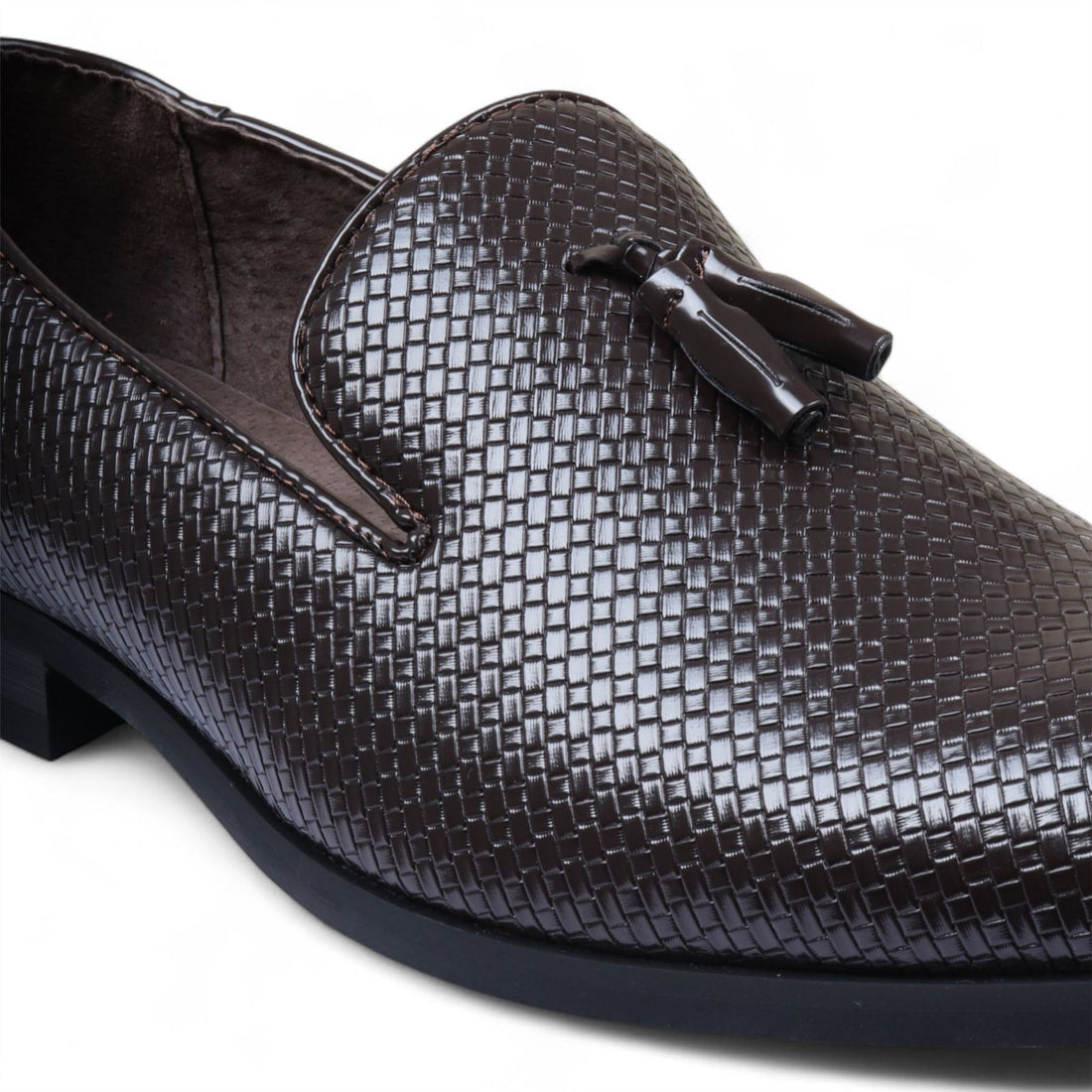 Menβs Formal Tassel Loafers Slip-On Leather Shoes