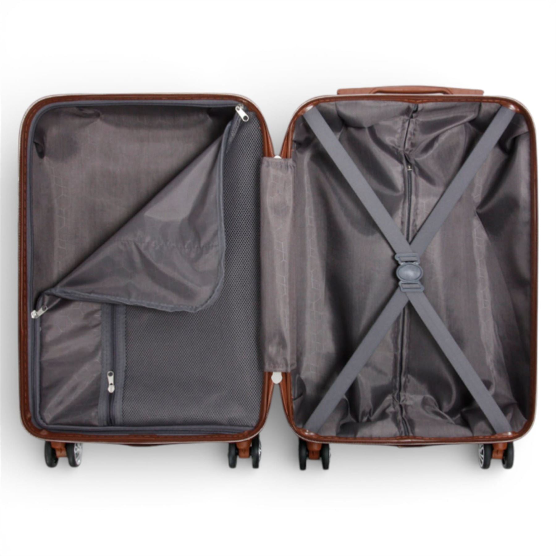 Armidale Cabin Hard Shell Suitcase in Champagne