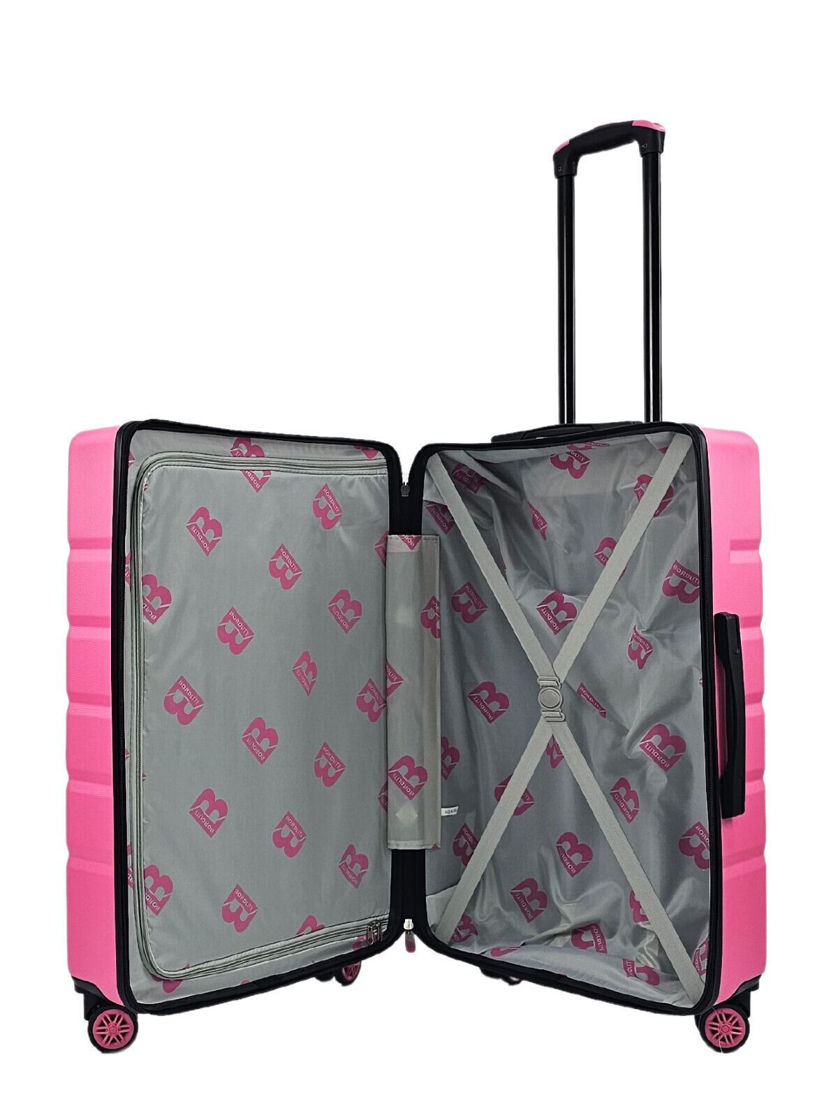 Hard Shell Classic 4 Wheel Travel Suitcase Set