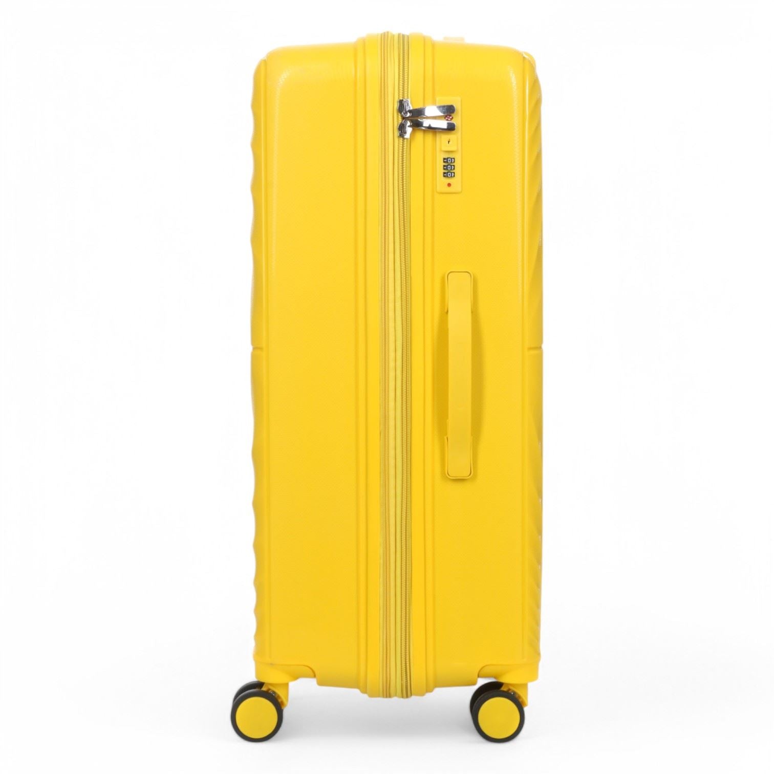 Balranald Large Hard Shell Suitcase in Yellow