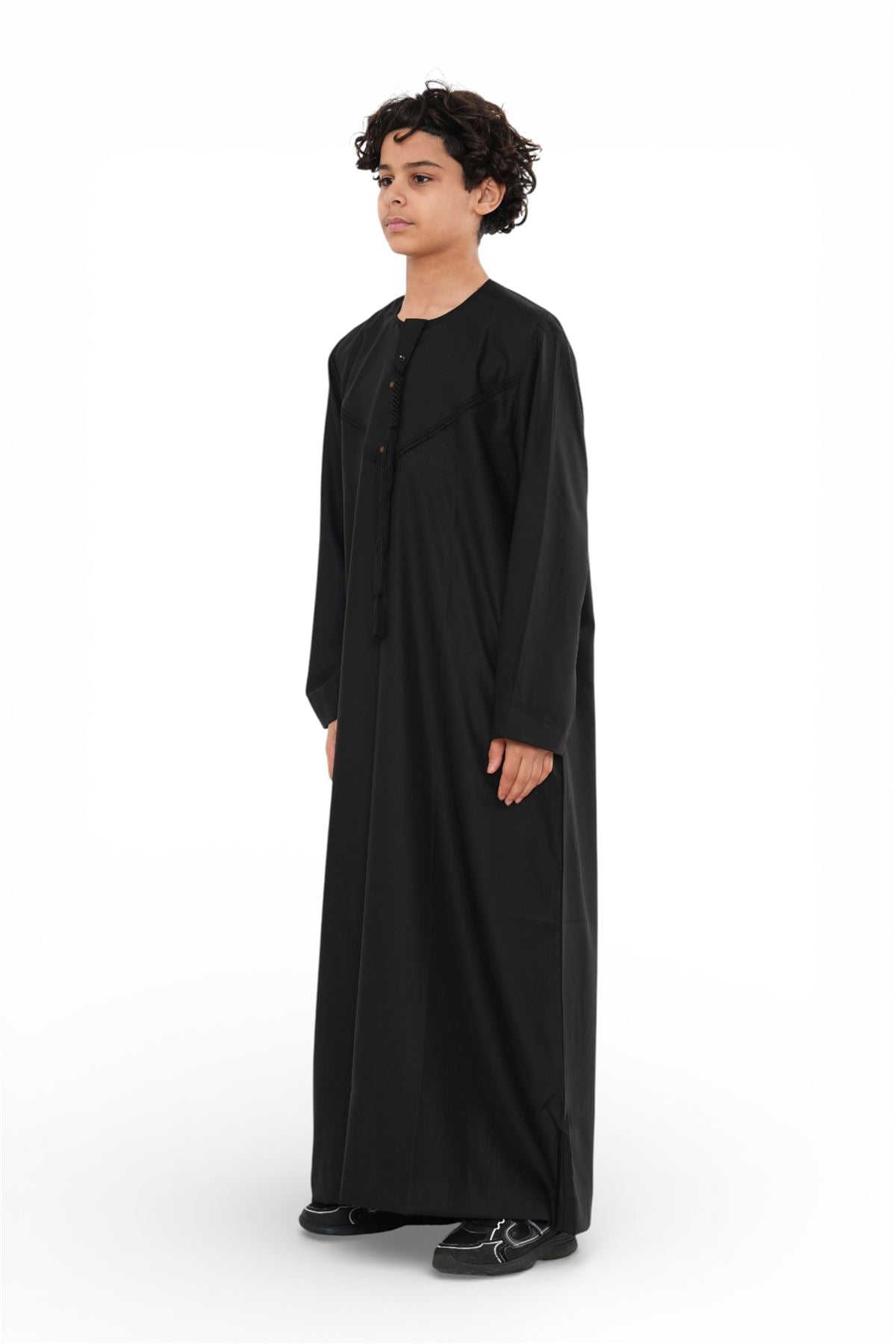 Kids Boys Eid Moroccan Jubba Robe Djellaba Ramadan Eid Thobe - K-HM11