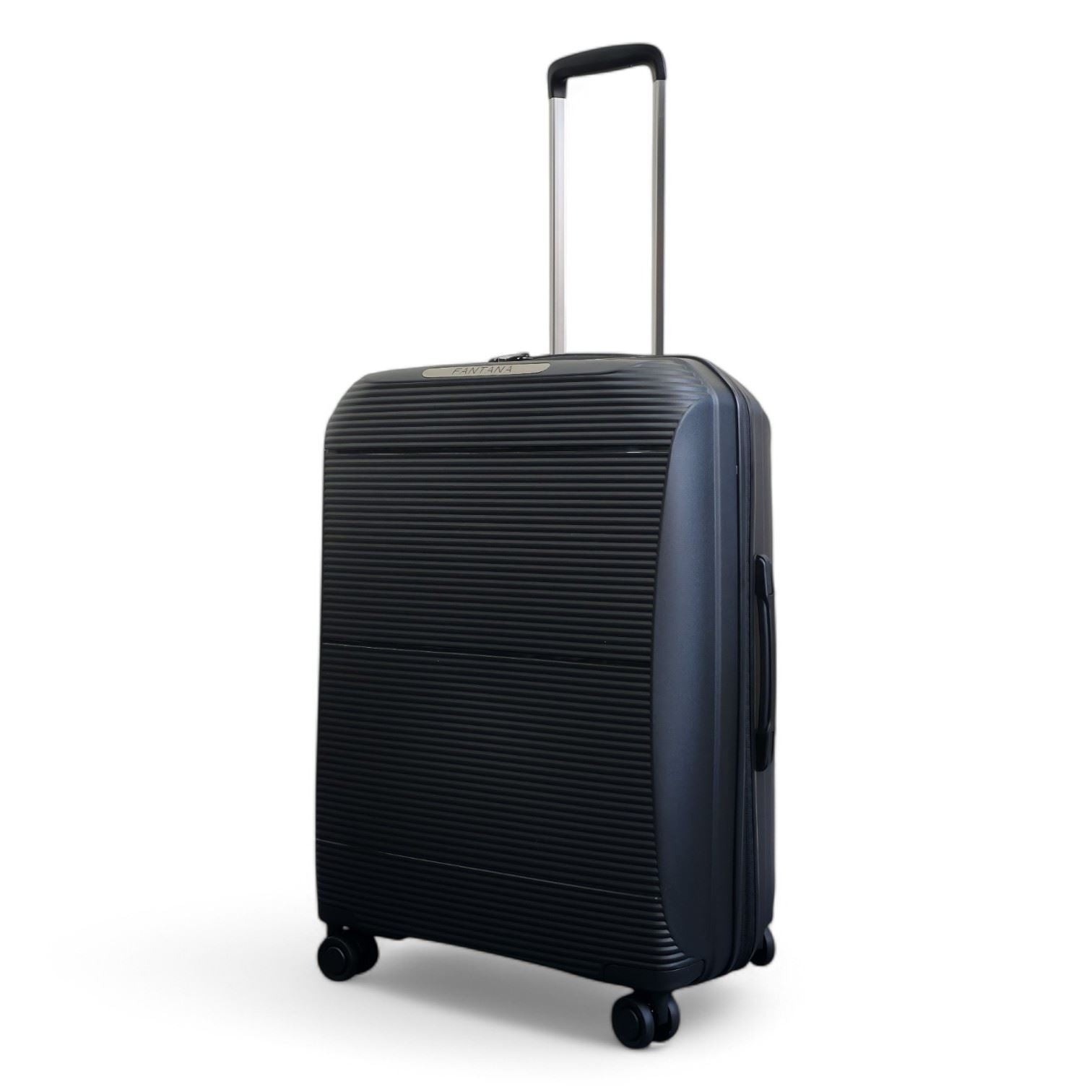 Abiko Medium Hard Shell Suitcase in Black