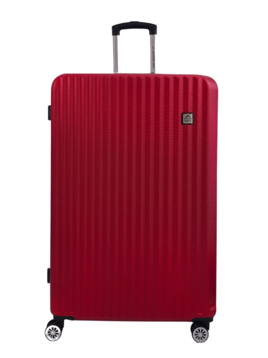 Albertville Extra Large Hard Shell Suitcase in Burgundy