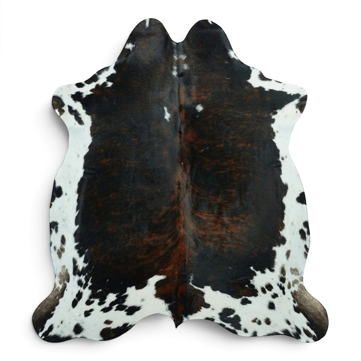 Natural Cow Leather Cowhide Hairon Rug - Hereford