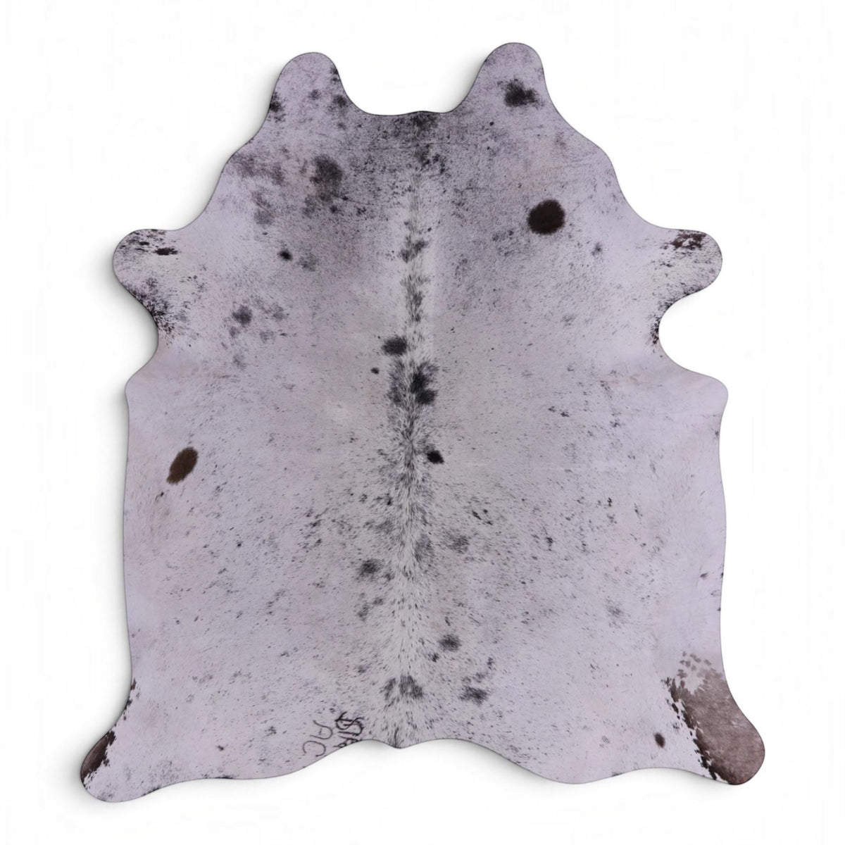 Genuine Cowhide Natural Leather Hairon Rug - Salt & Papper
