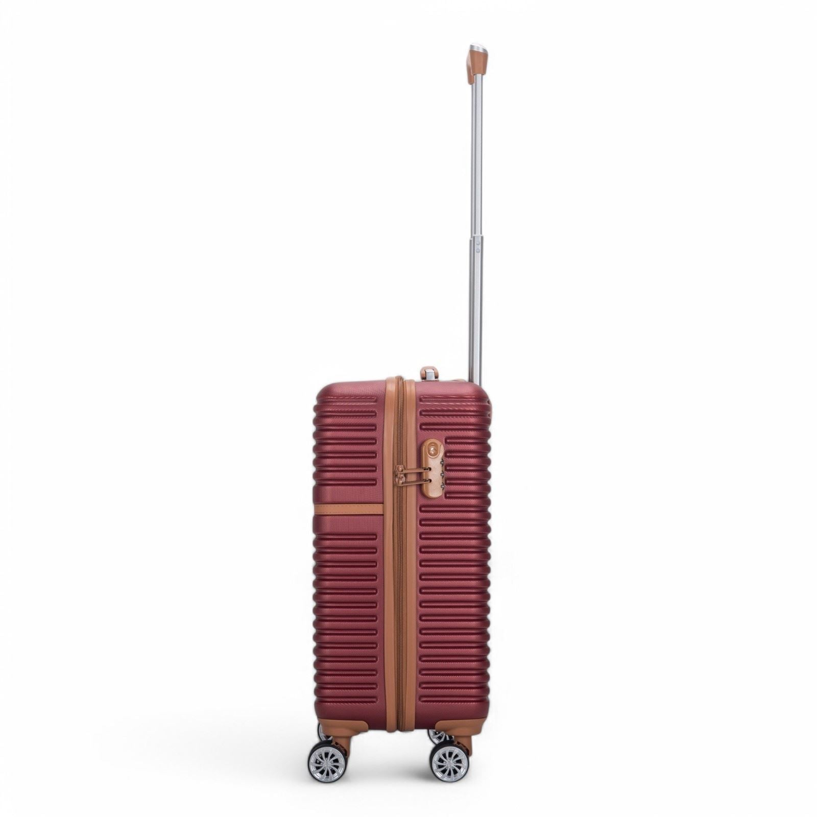 Koga Cabin Hard Shell Suitcase in Burgundy
