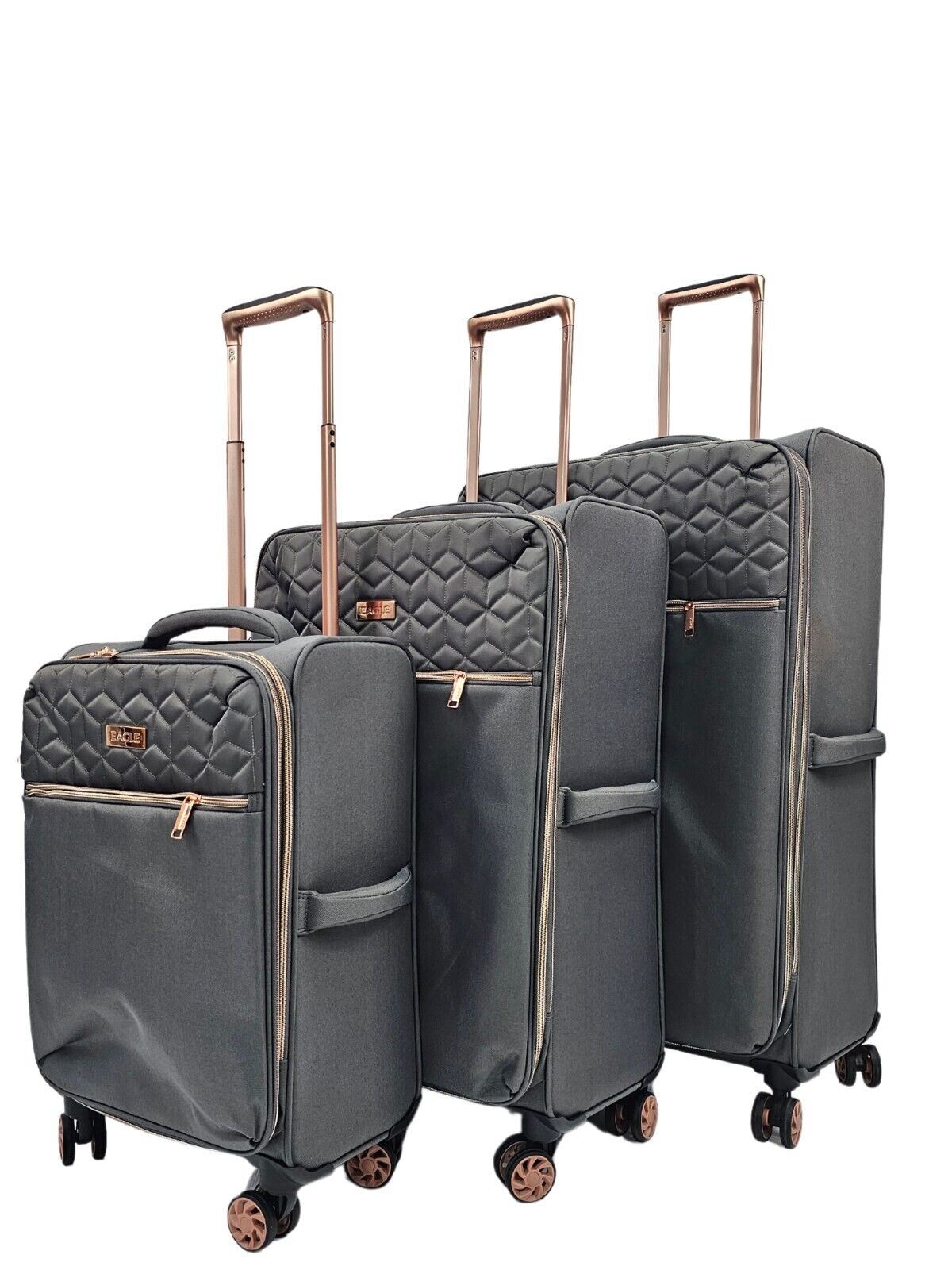 4 Wheel Lightweight Suitcase Luggage Travel Bags Set