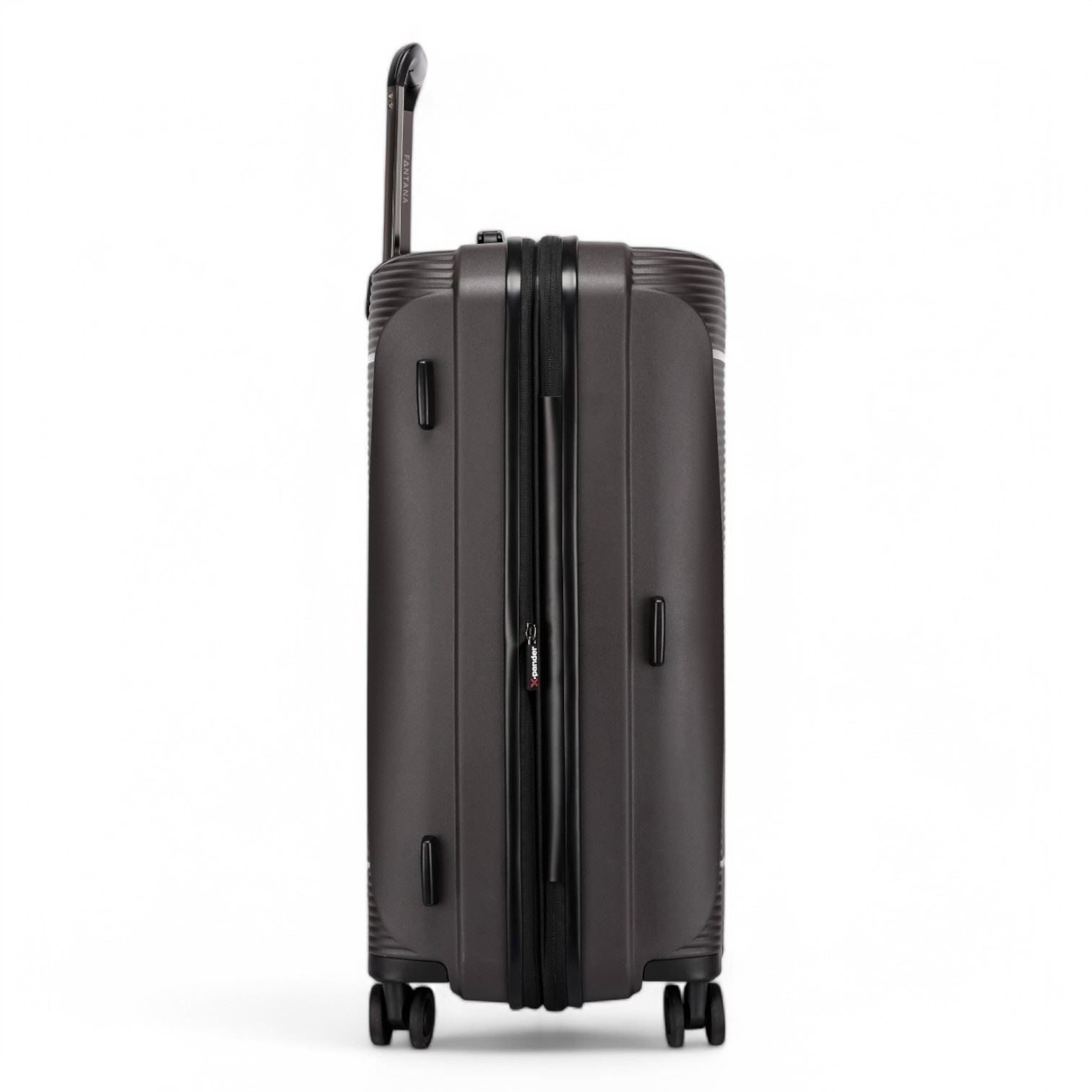 Abiko Large Hard Shell Suitcase in Grey
