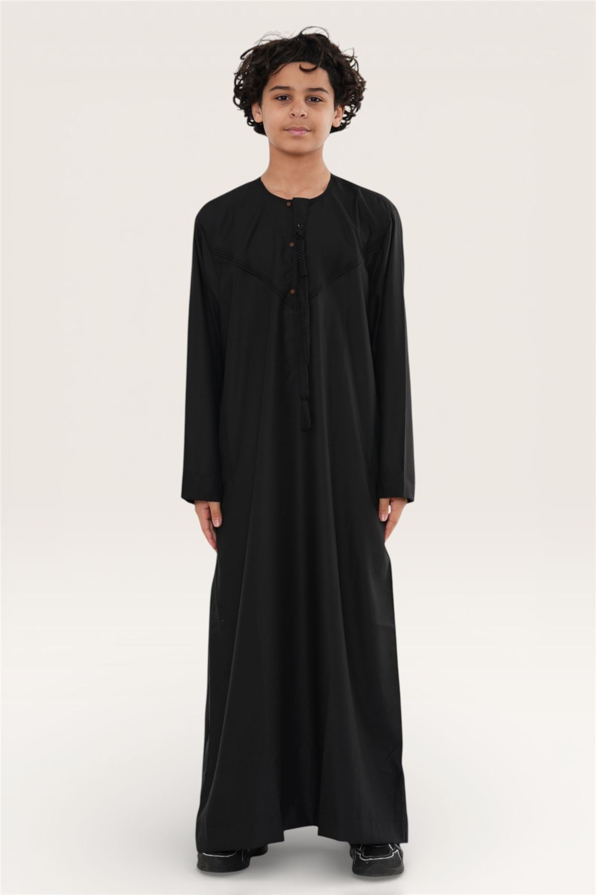 Kids Boys Eid Moroccan Jubba Robe Djellaba Ramadan Eid Thobe - K-HM11