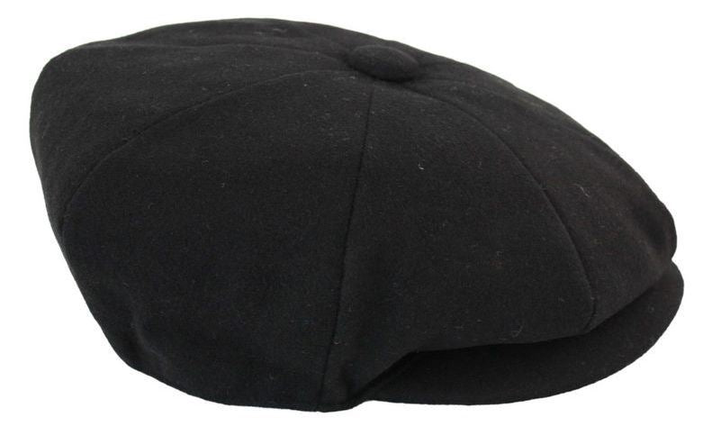Mens Peaky Blinders Newsboy Wool 8 Panel Gatsby Flat Baker Hat