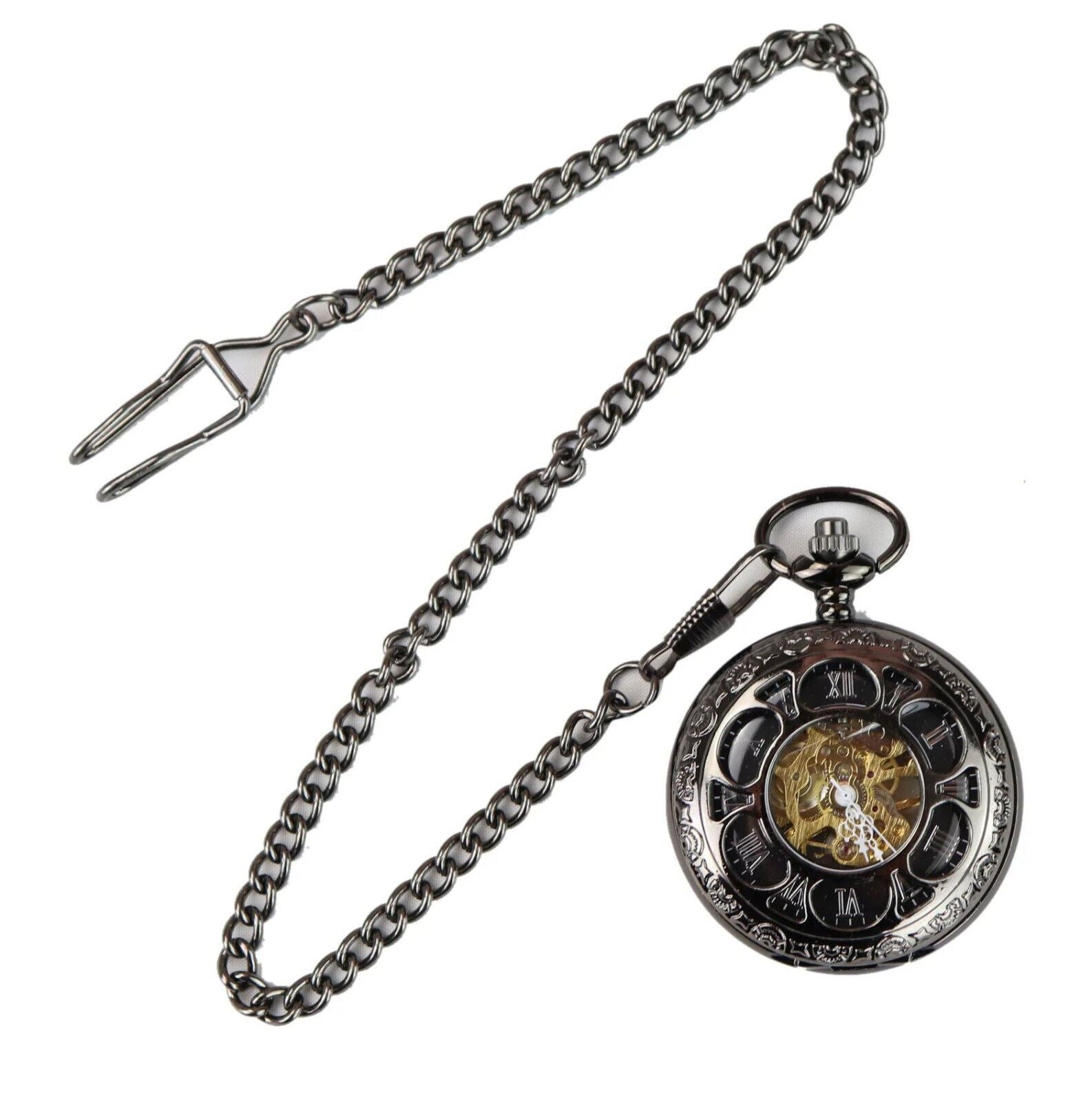 Pocket Watch Mechanical Peaky Blinders Hunter Automatic