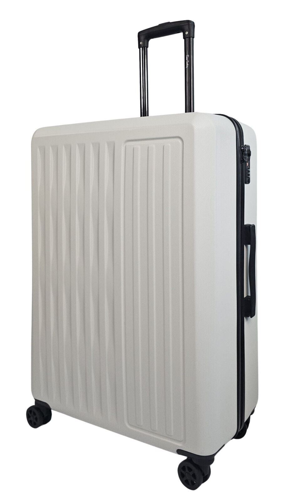 Cullman Large Hard Shell Suitcase in White