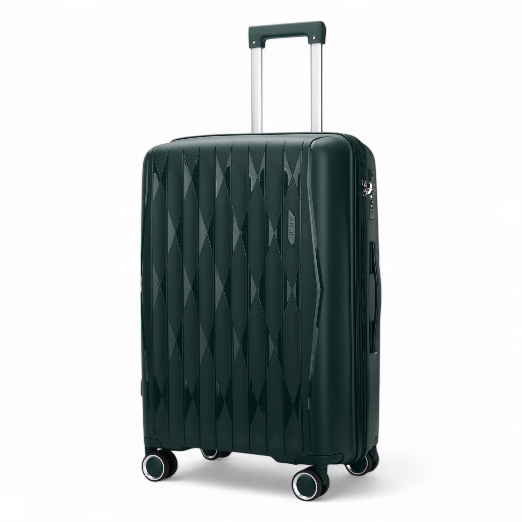 Burnaby Large Hard Shell Suitcase in Green