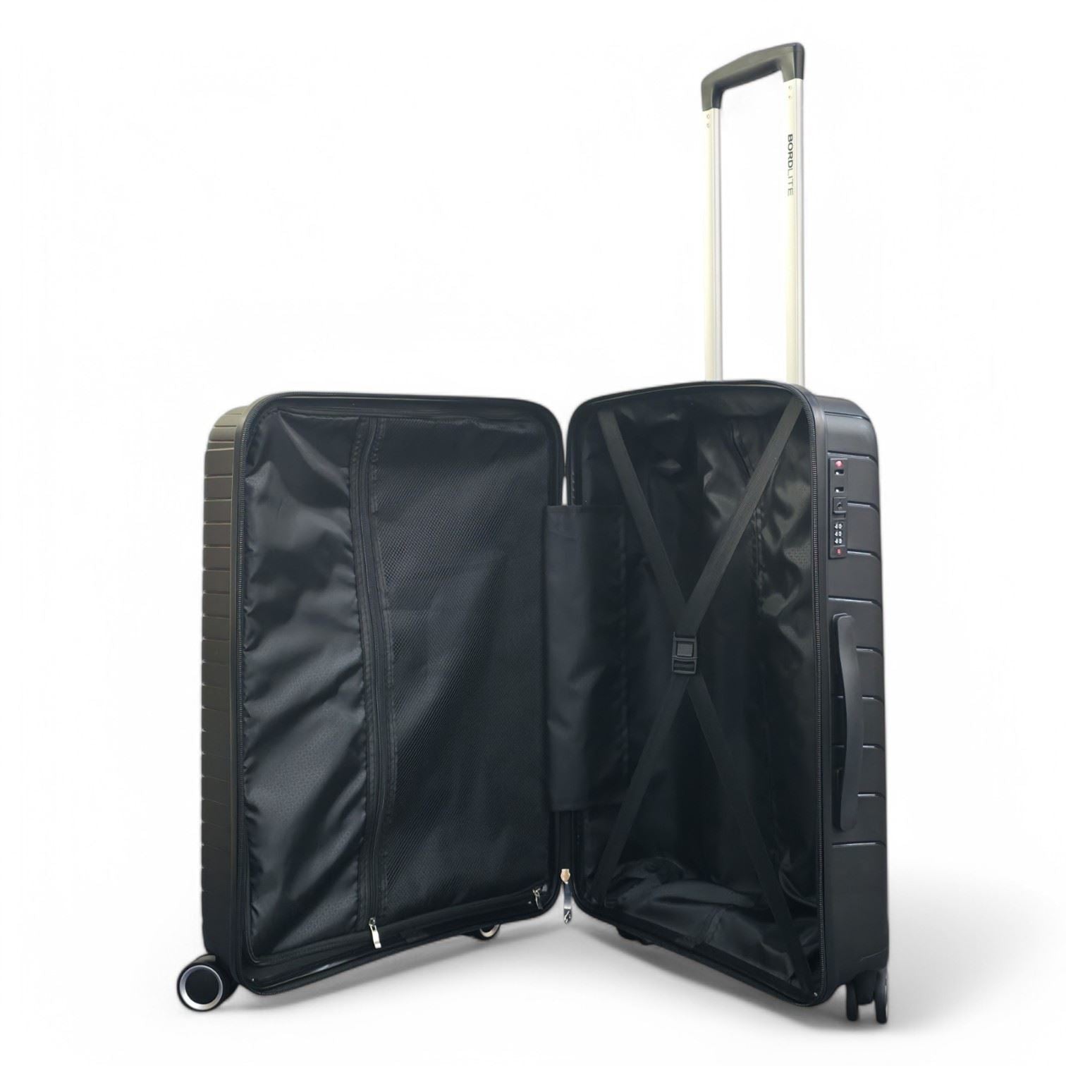 Kariya Cabin Hard Shell Suitcase in Black
