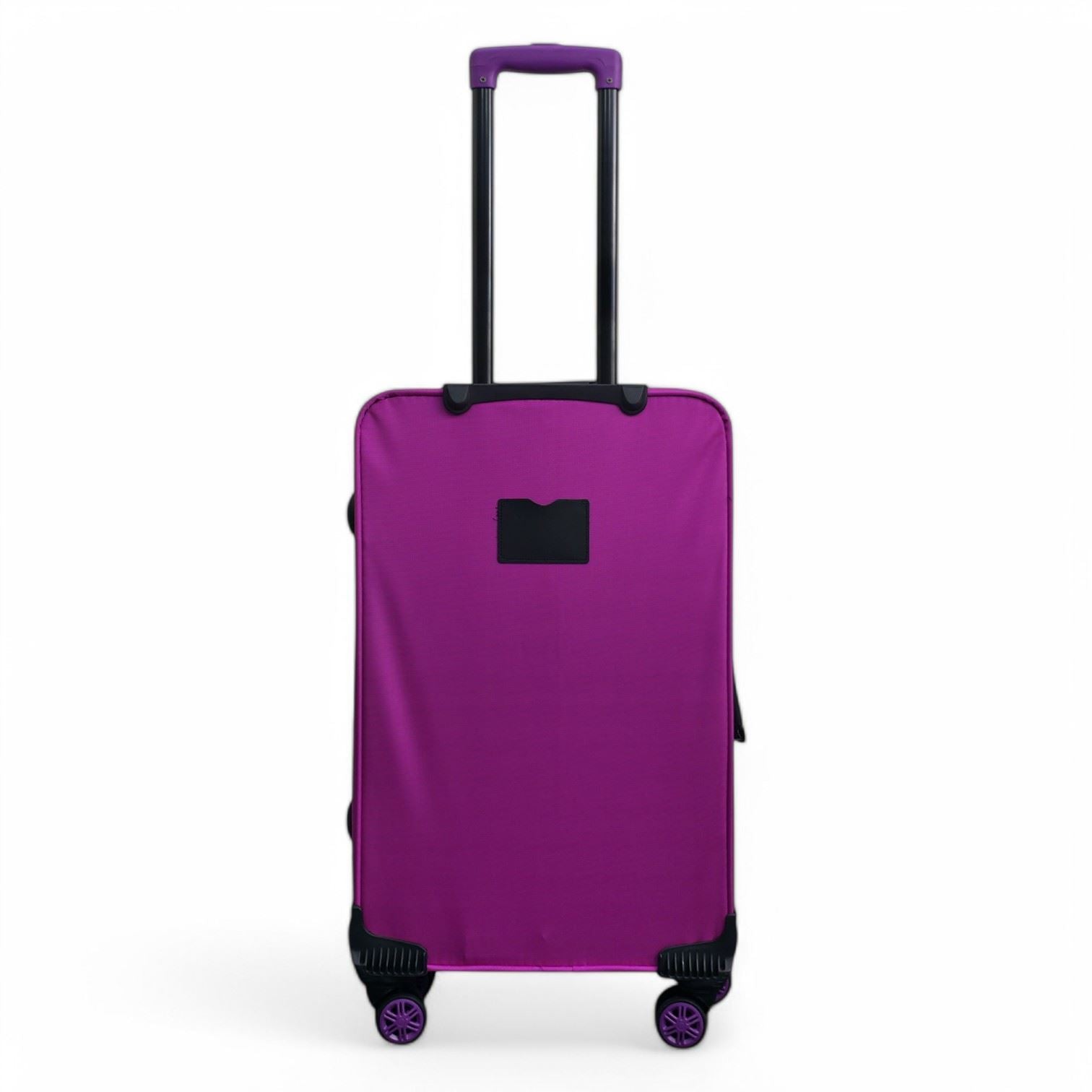 Handa Medium Soft Shell Suitcase in Pink