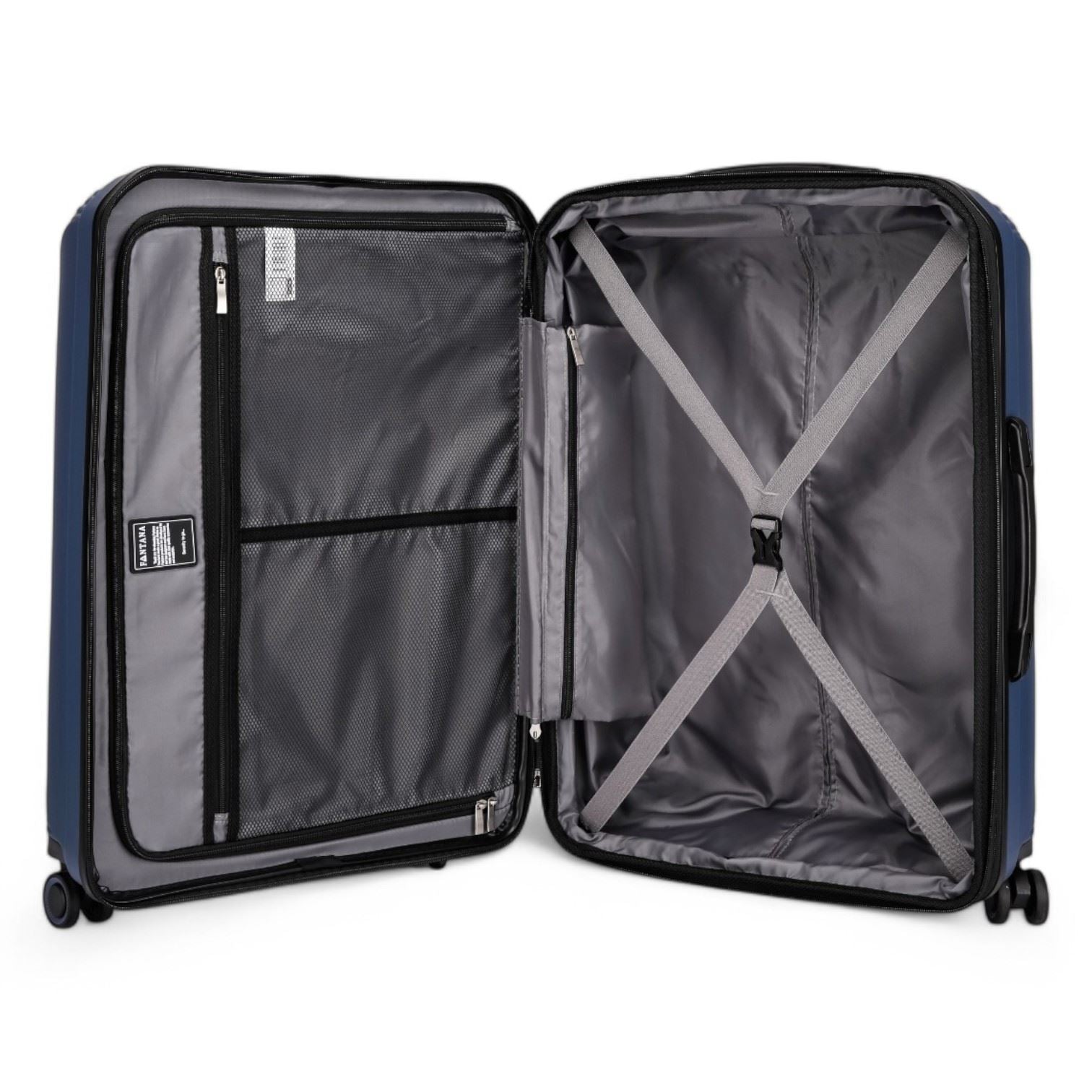 Abiko Set of 3 Hard Shell Suitcase in Olive