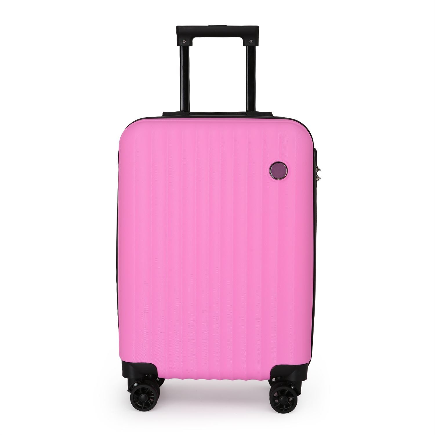 Edmonton Set of 3 Hard Shell Suitcase in Pink