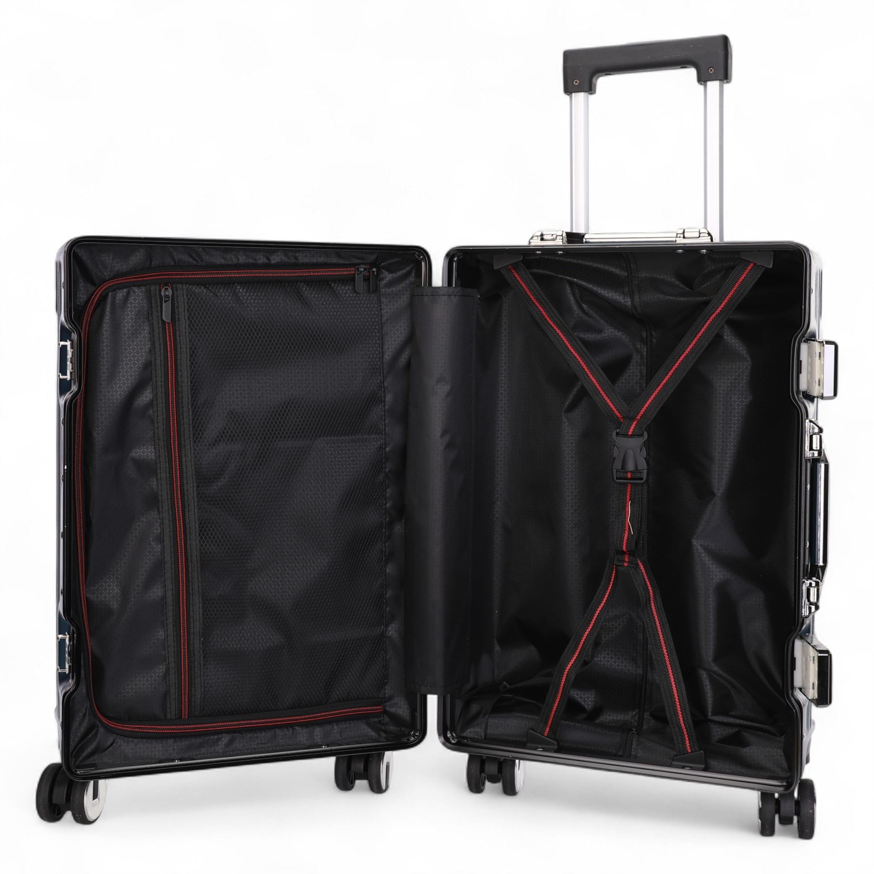 Airdrie Cabin Hard Shell Suitcase in Blue