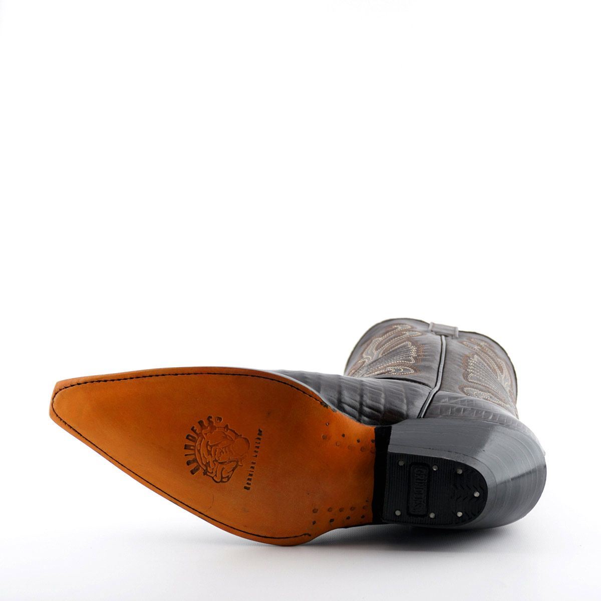 Grinders Brown Leather Western Cowboy Boots – Carolina