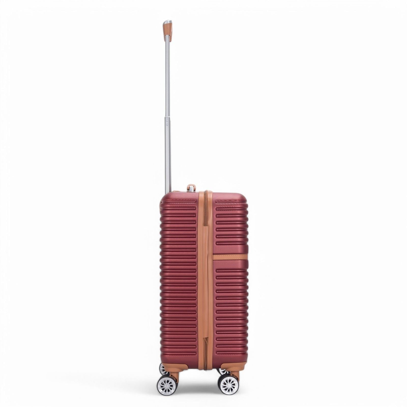 Koga Cabin Hard Shell Suitcase in Burgundy