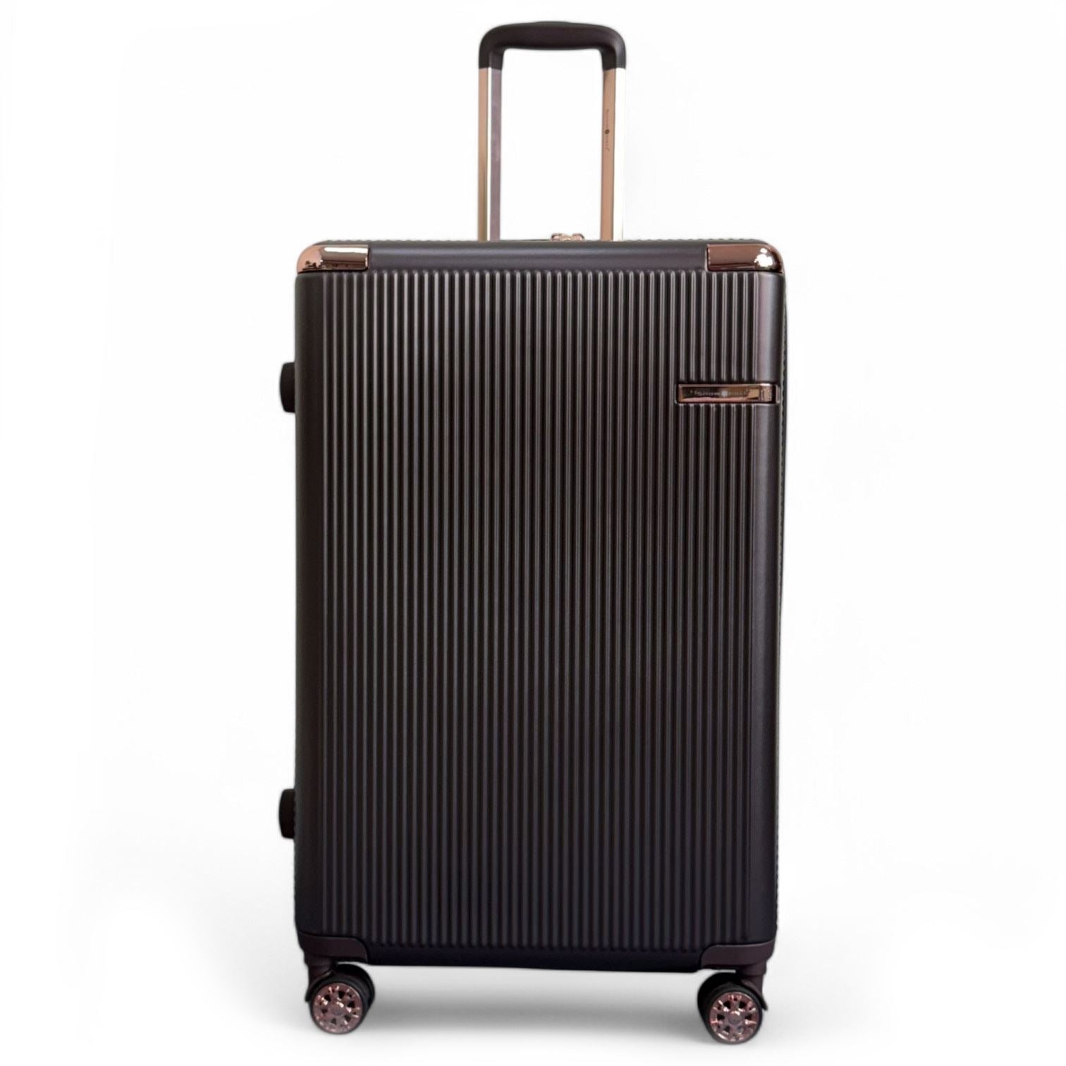 Cowra Large Hard Shell Suitcase in Marron