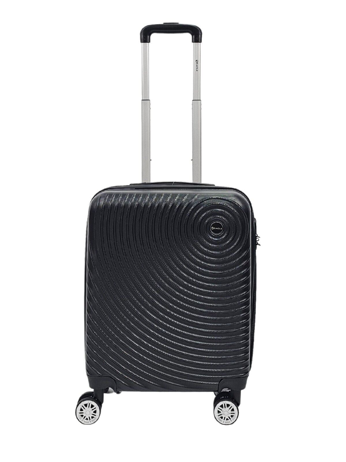 Hard Shell Cabin 8 Wheel Luggage Case Travel Bag