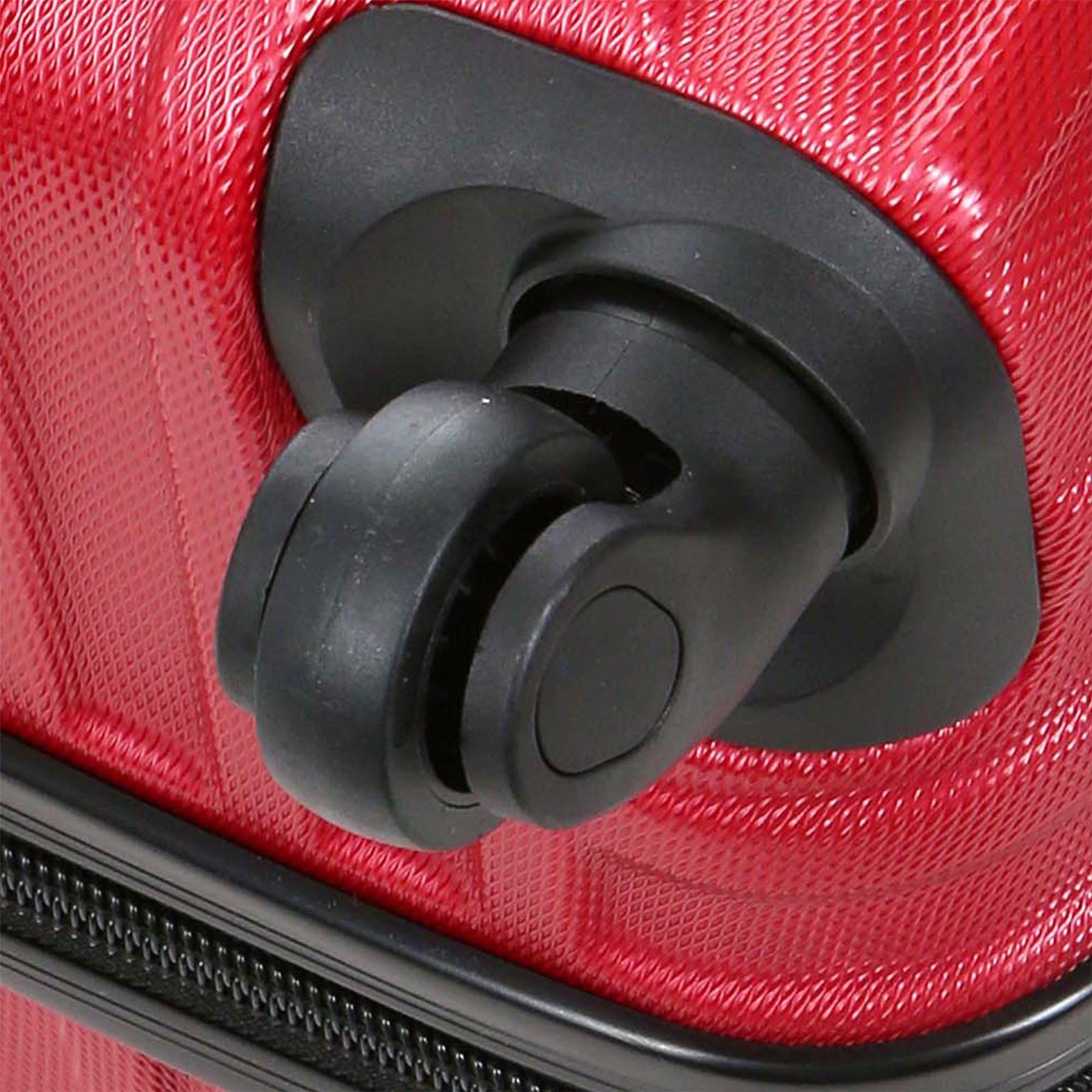 Corowa Underseat Hard Shell Suitcase in Red