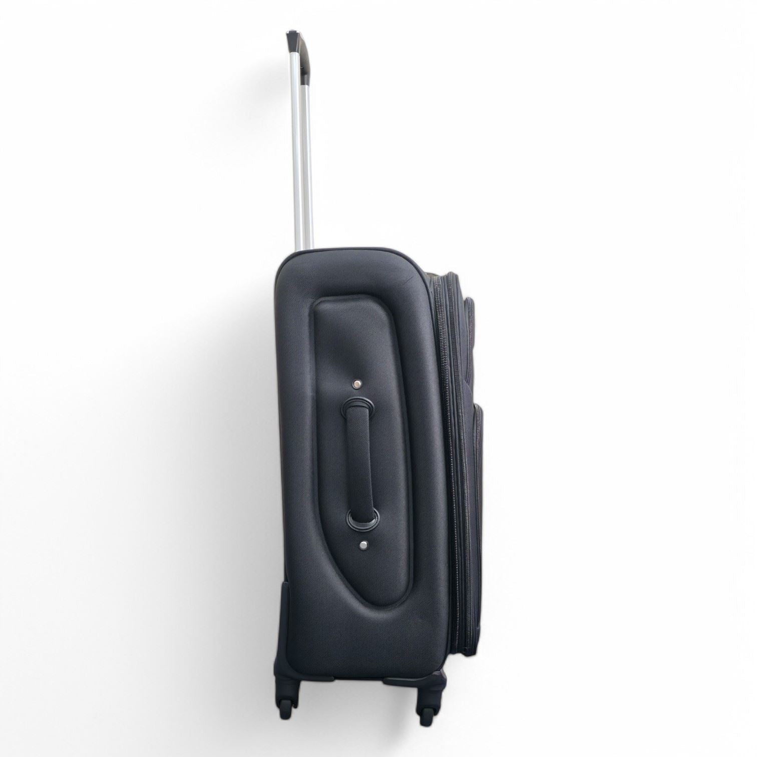 Nagoya Medium Soft Shell Suitcase in Black