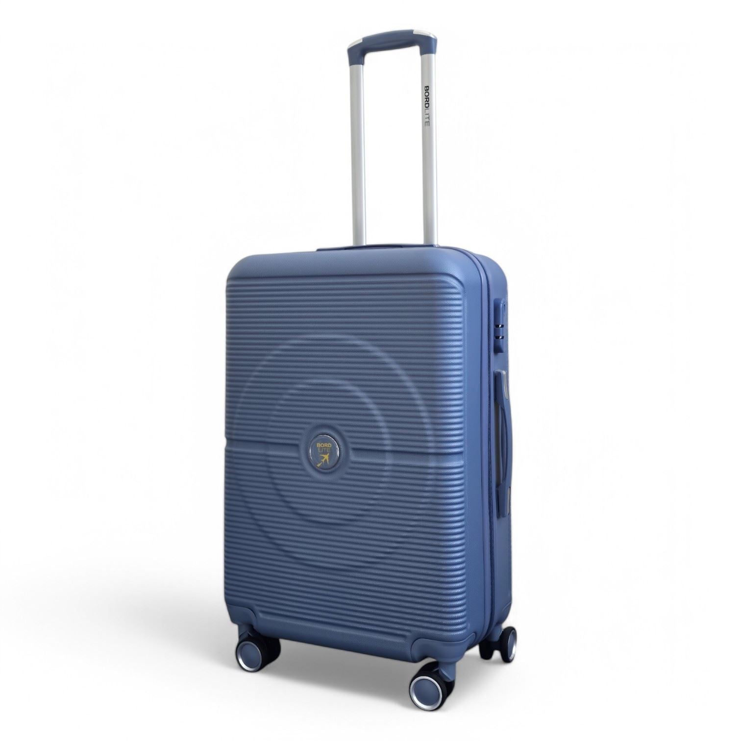 Seto Medium Hard Shell Suitcase in Light Blue