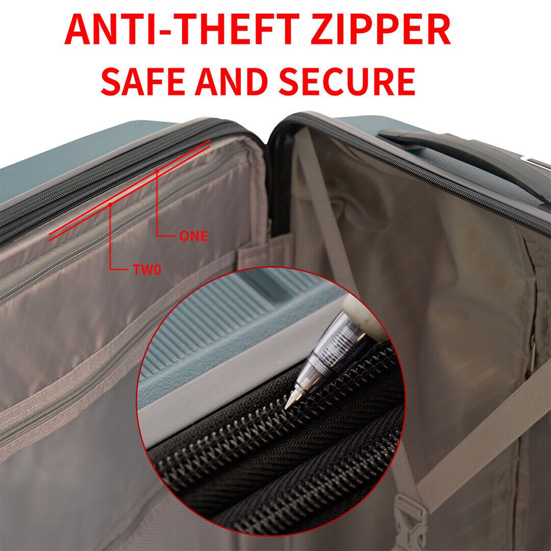 Camden Large Hard Shell Suitcase in Green