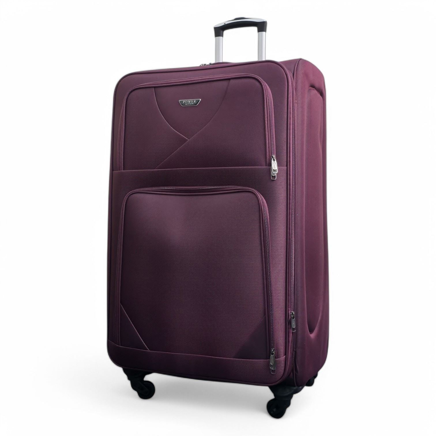 Nagoya X-Large Soft Shell Suitcase in Purple