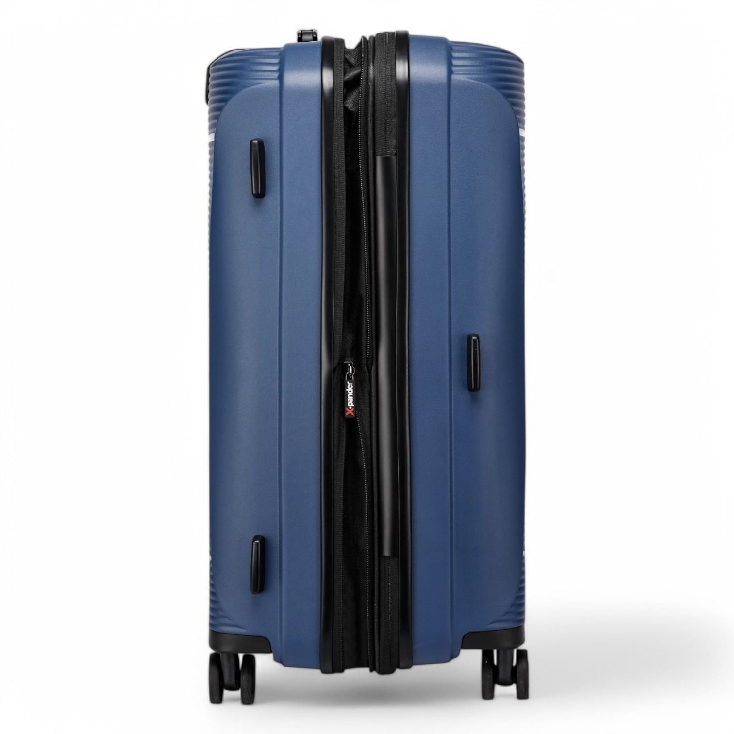 Abiko Large Hard Shell Suitcase in Navy