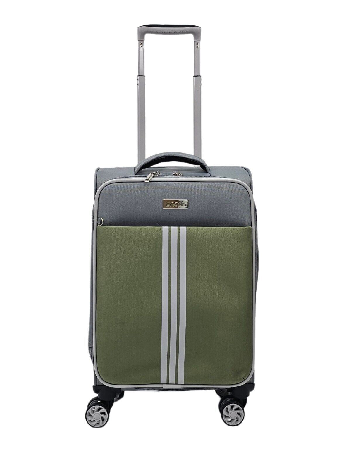 Lightweight Soft Suitcases 4 Wheel Luggage Travel Bag