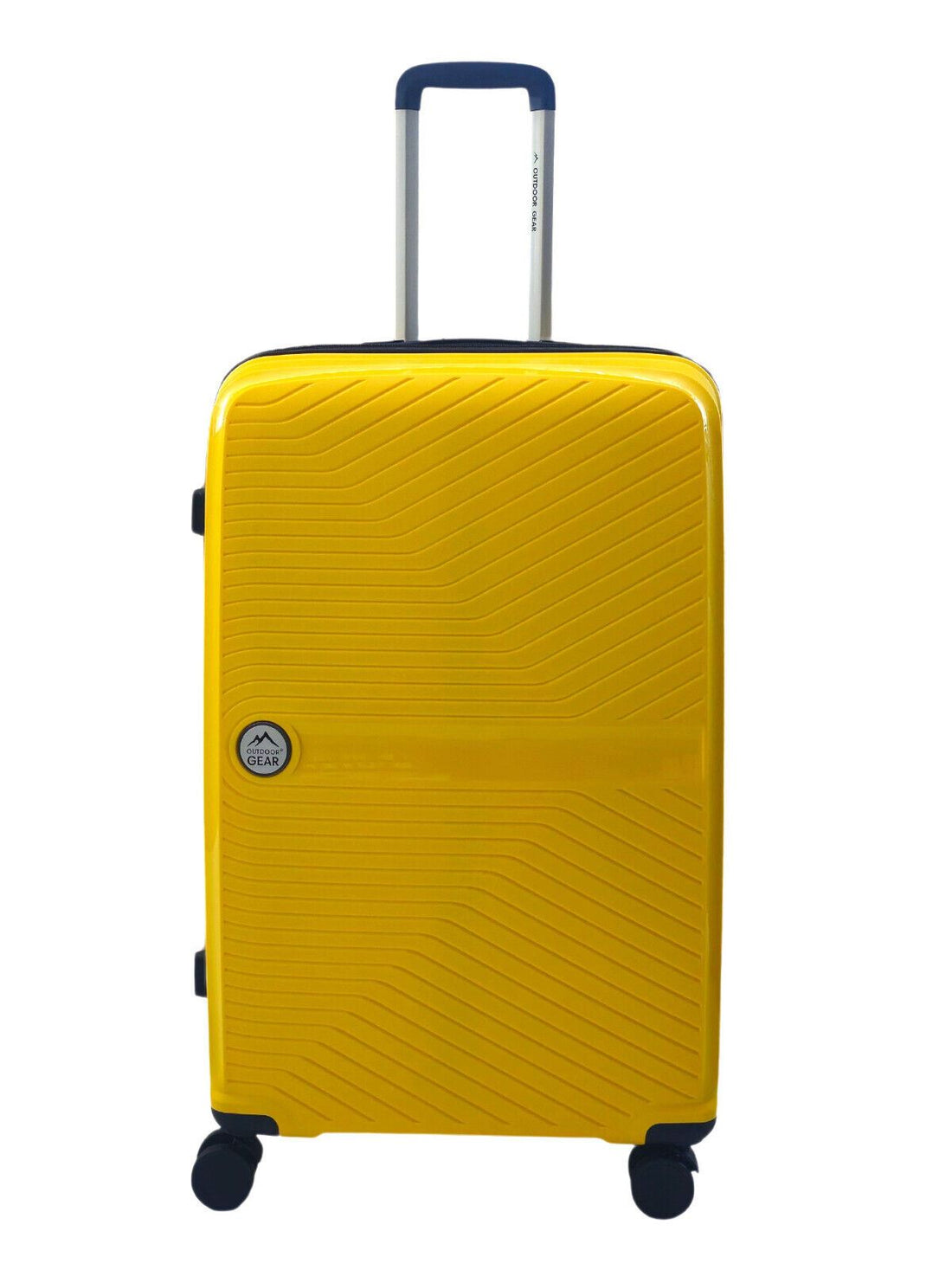 Abbeville Large Hard Shell Suitcase in Yellow
