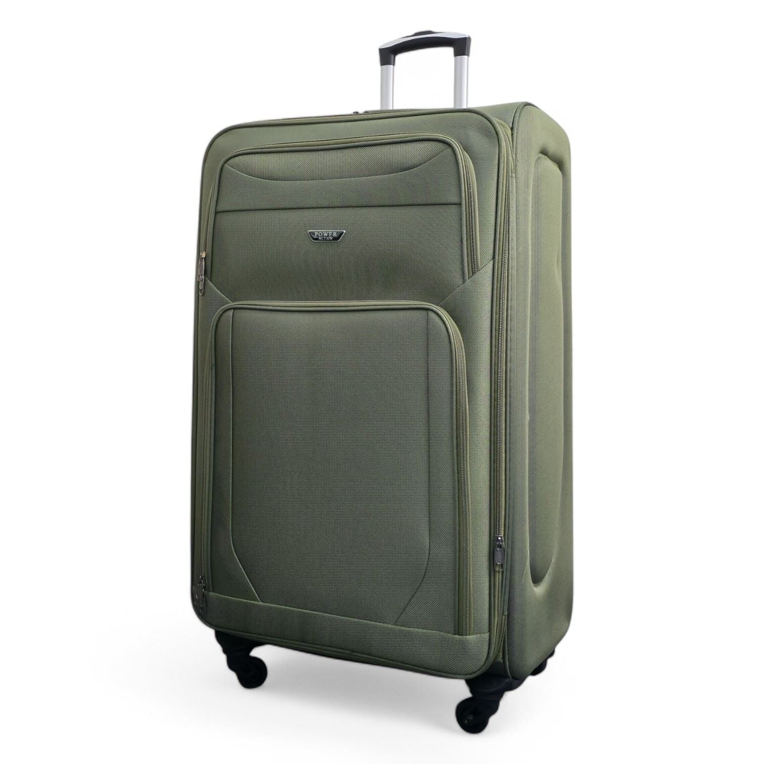 Nagoya X-Large Soft Shell Suitcase in Khaki
