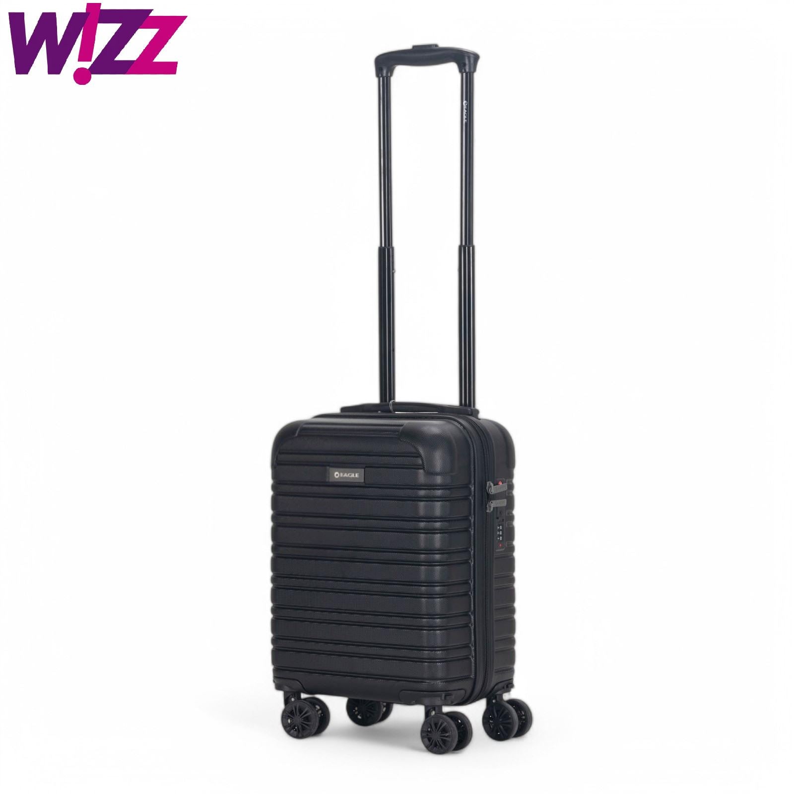 Koga Underseat Hard Shell Suitcase in Black