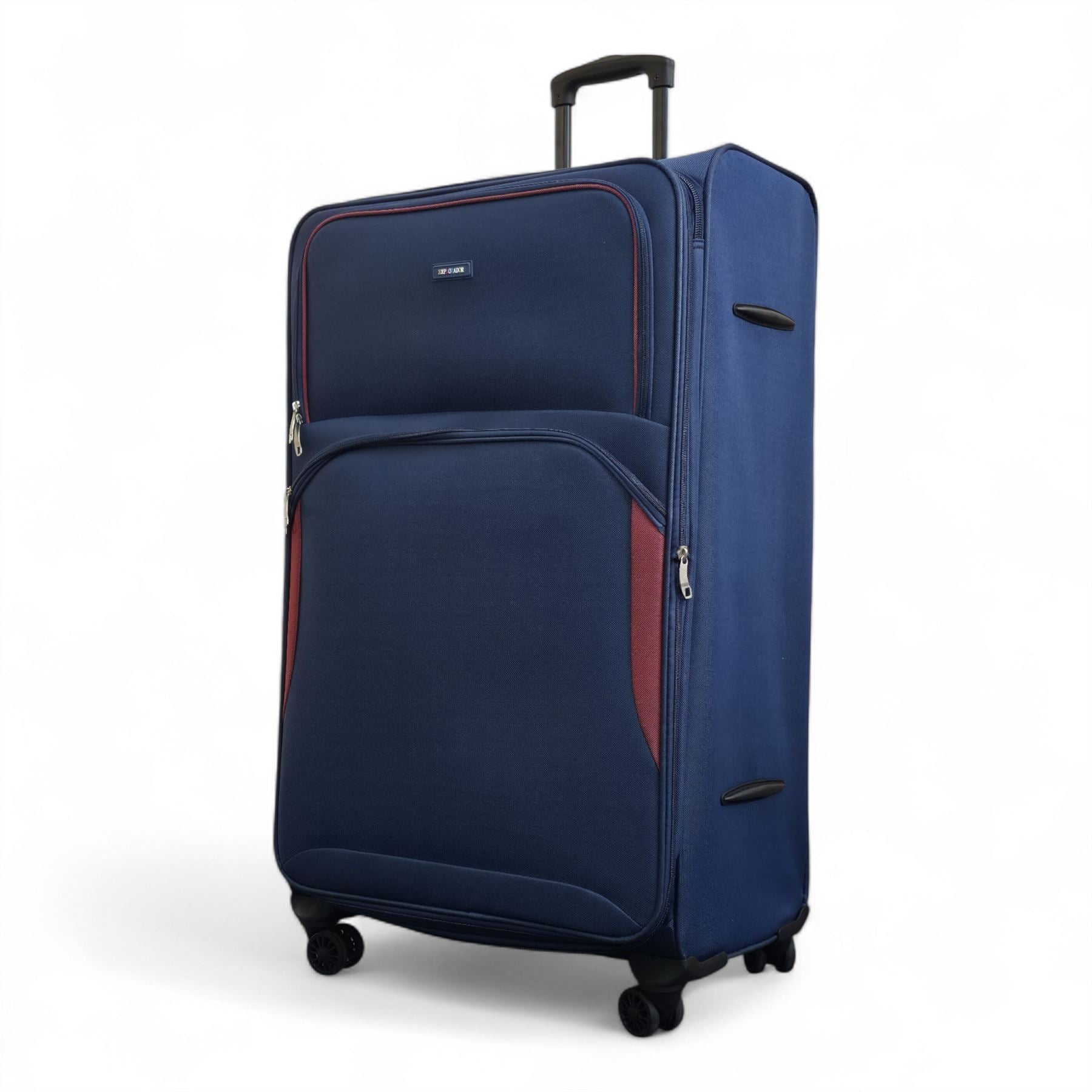 Gosford X-Large Soft Shell Suitcase in Navy Blue