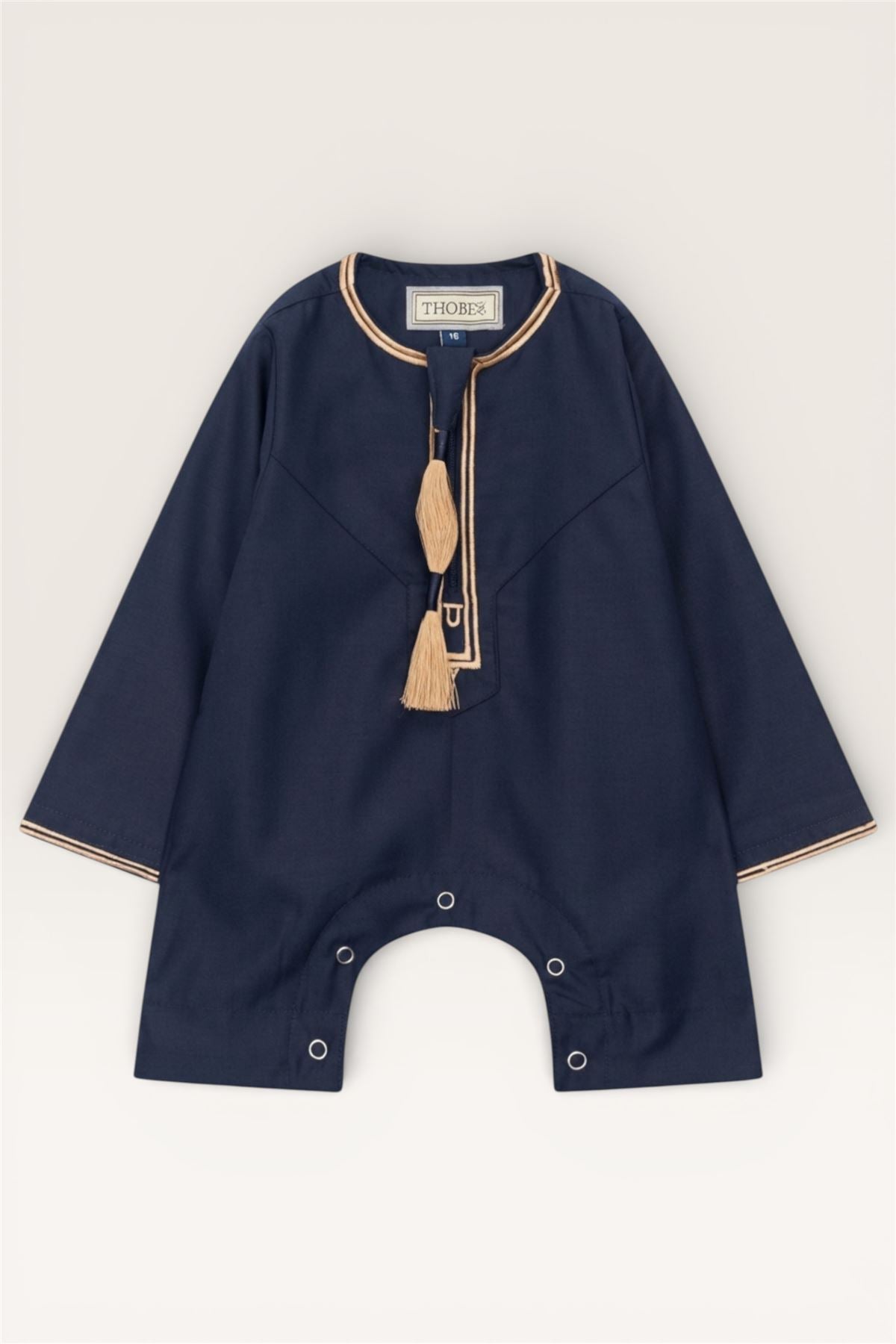 Baby Boys Ramadan Moroccan Thobe Robe Emirati Eid Jubba- B-TT003