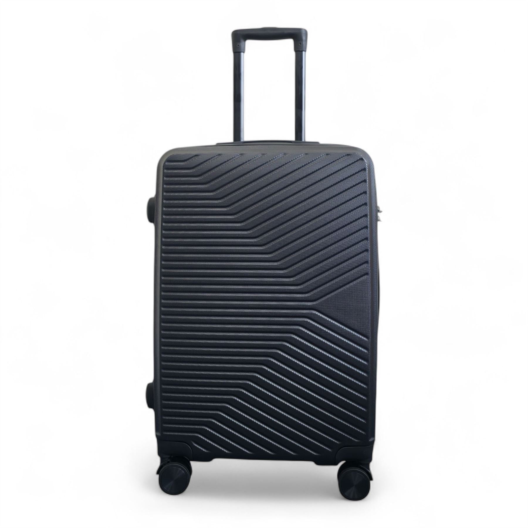 Junee Medium Hard Shell Suitcase in Black