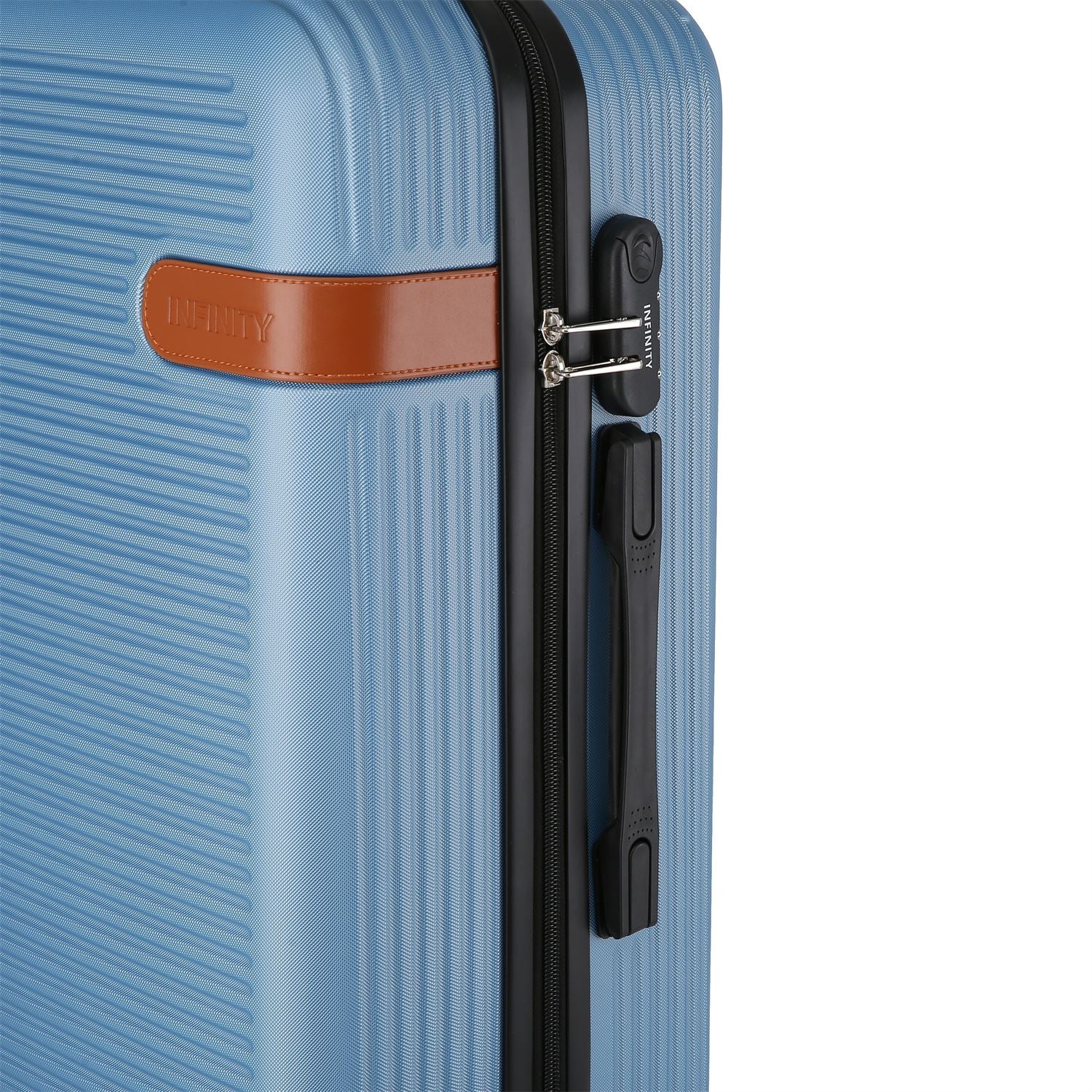 Calgary Medium Hard Shell Suitcase in Blue