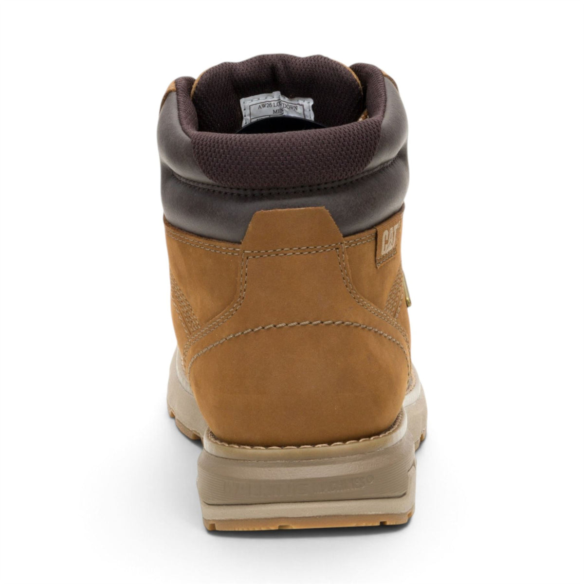Caterpillar (CAT) Mens Bronze Brown Leather Waterproof Lace Up Boots - Pursue Hiker