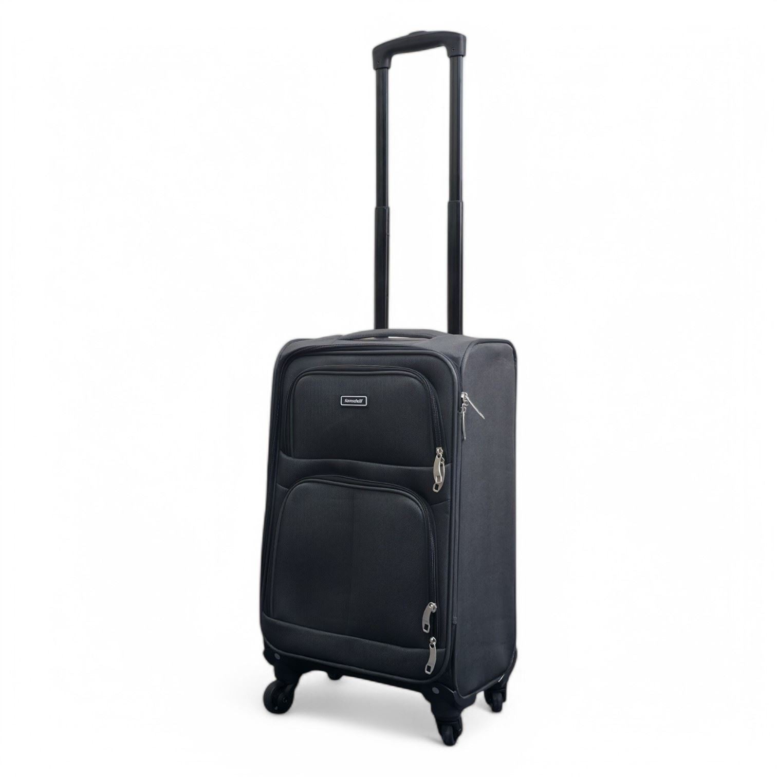 Tahara Cabin Soft Shell Suitcase in Grey