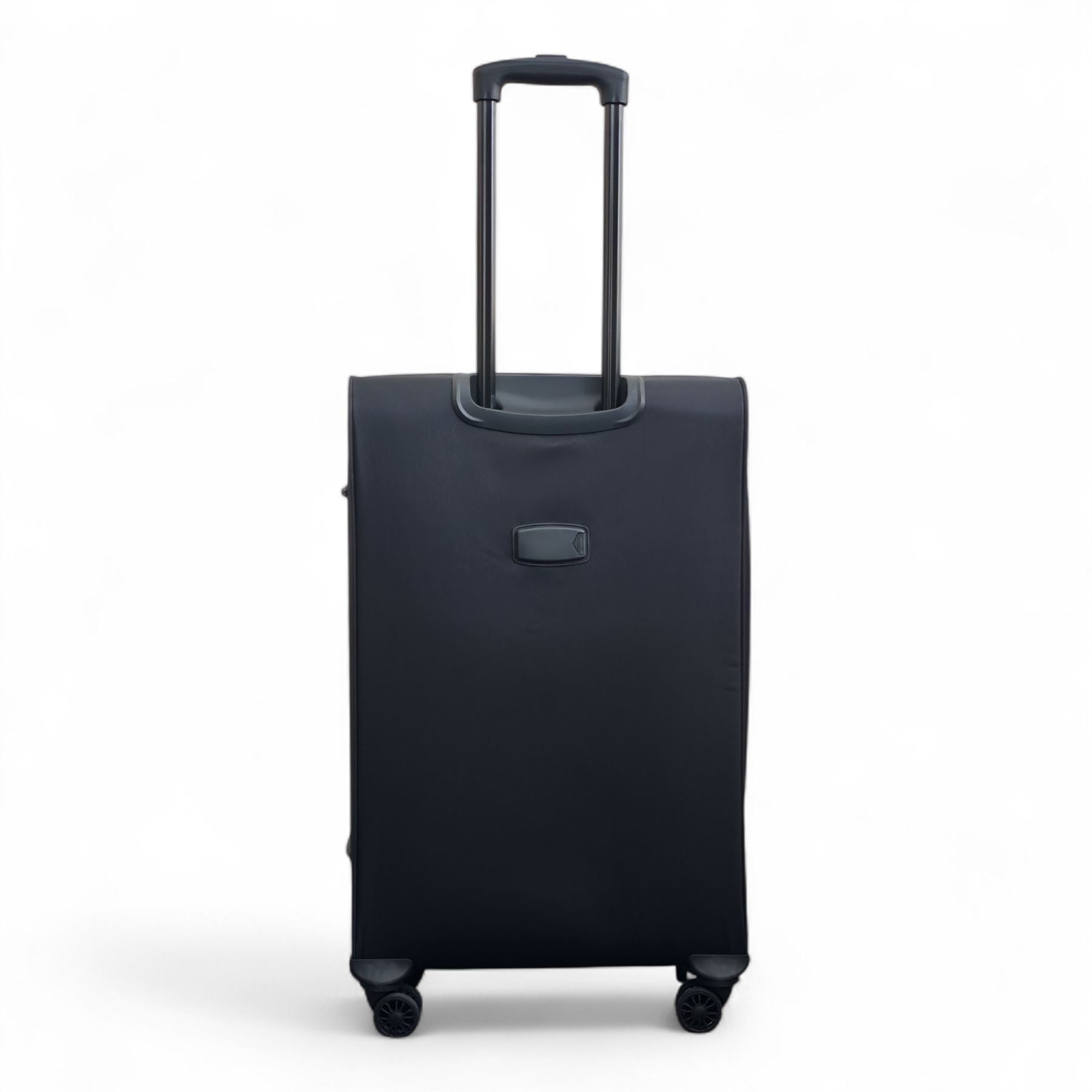 Gosford Medium Soft Shell Suitcase in Black